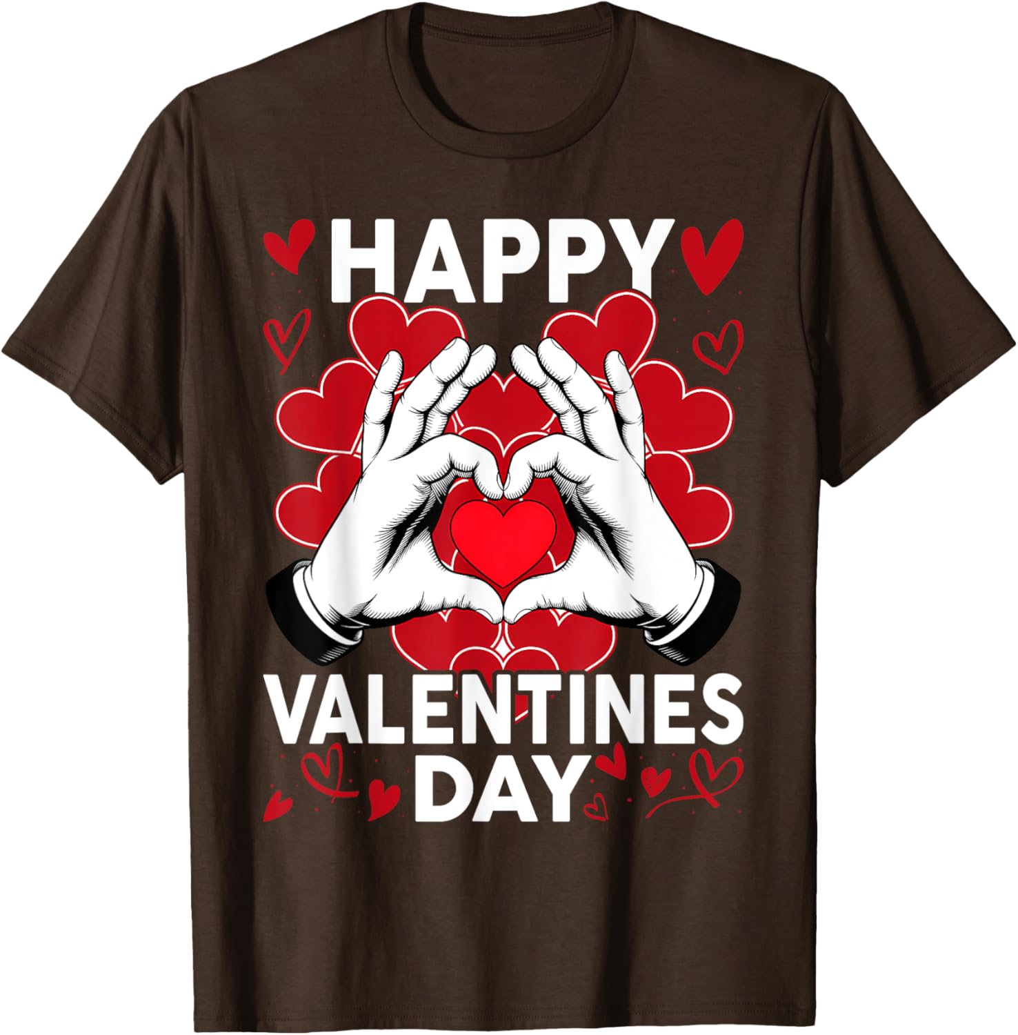 Happy Valentine's Day Couples Love T-Shirt for Perfect Date Night - 7