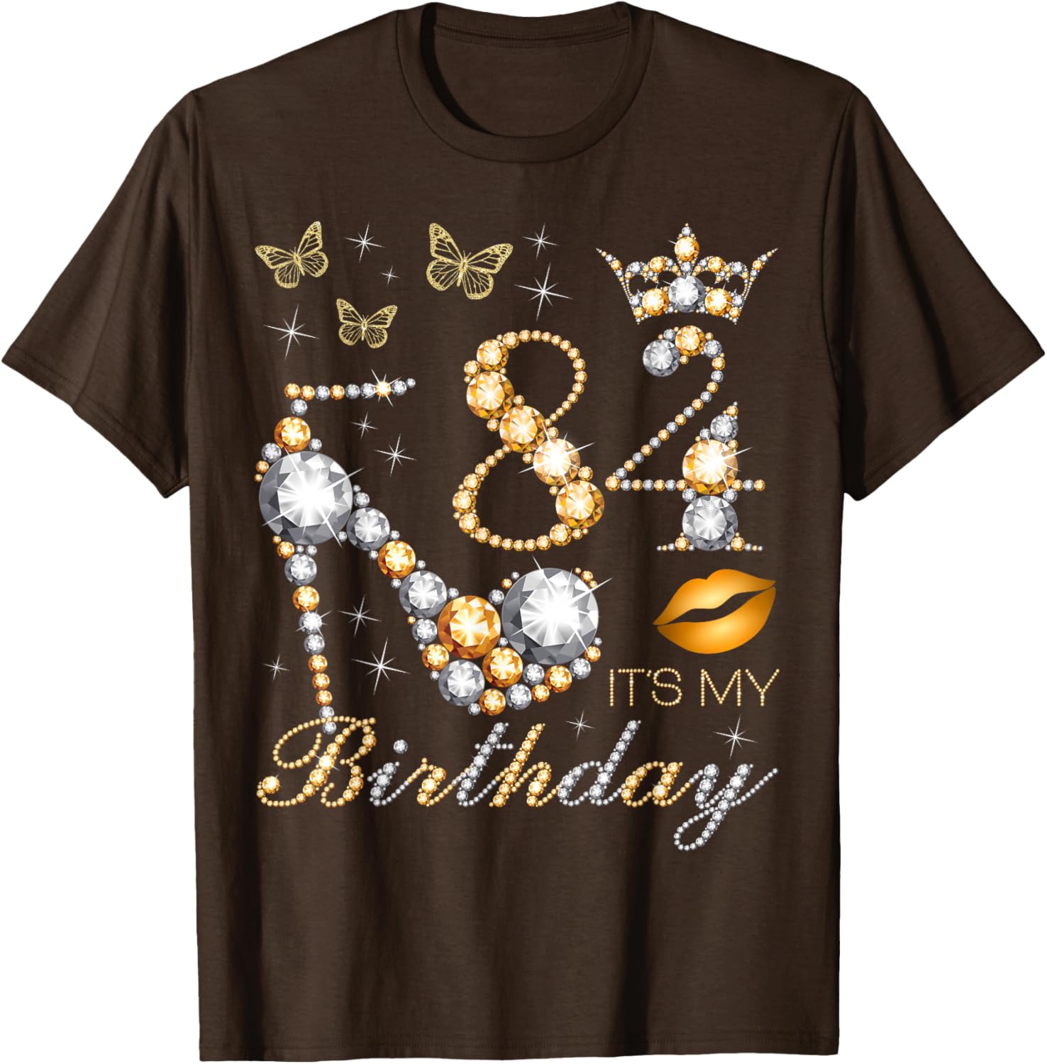 Celebrate Your 84th Birthday in Style with this B-Day Queen T-Shirt - 8