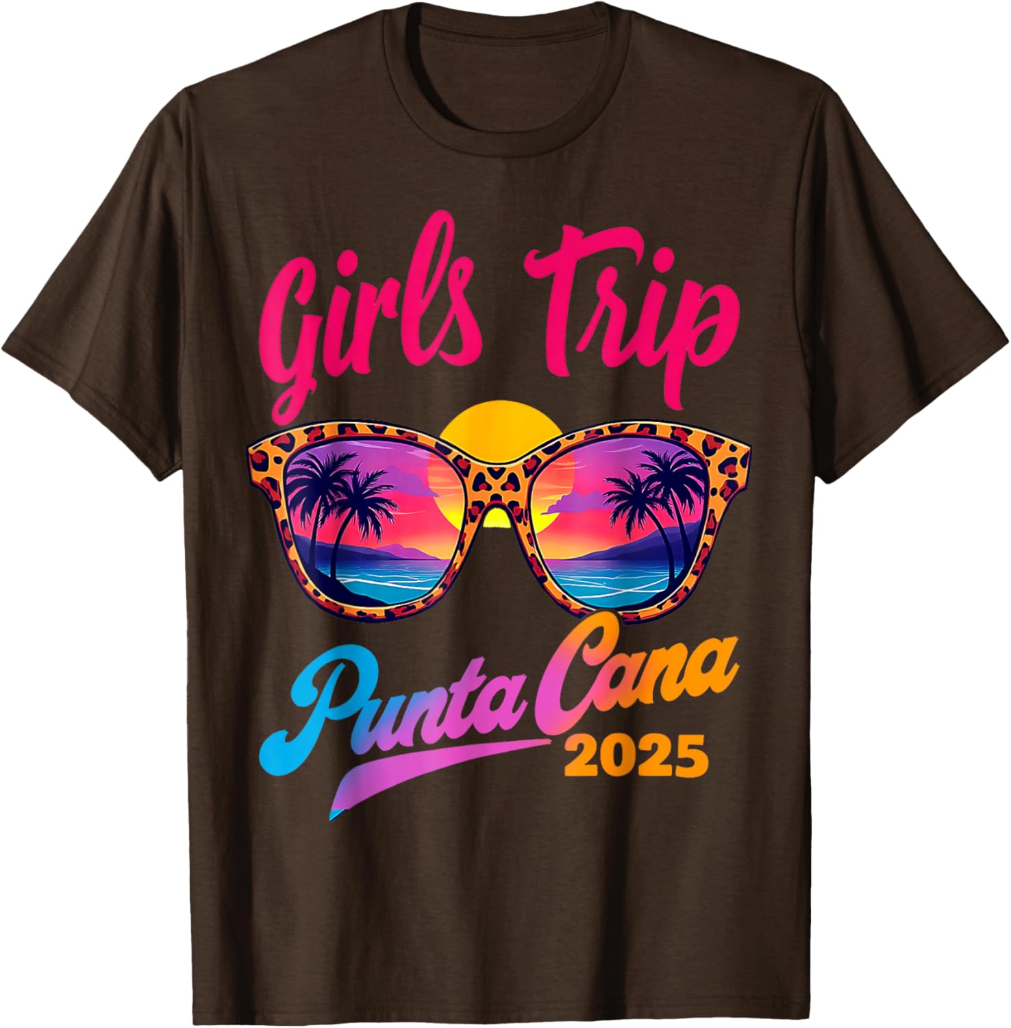 Girls Trip Punta Cana 2025 Matching Summer T-Shirt for Women - 2