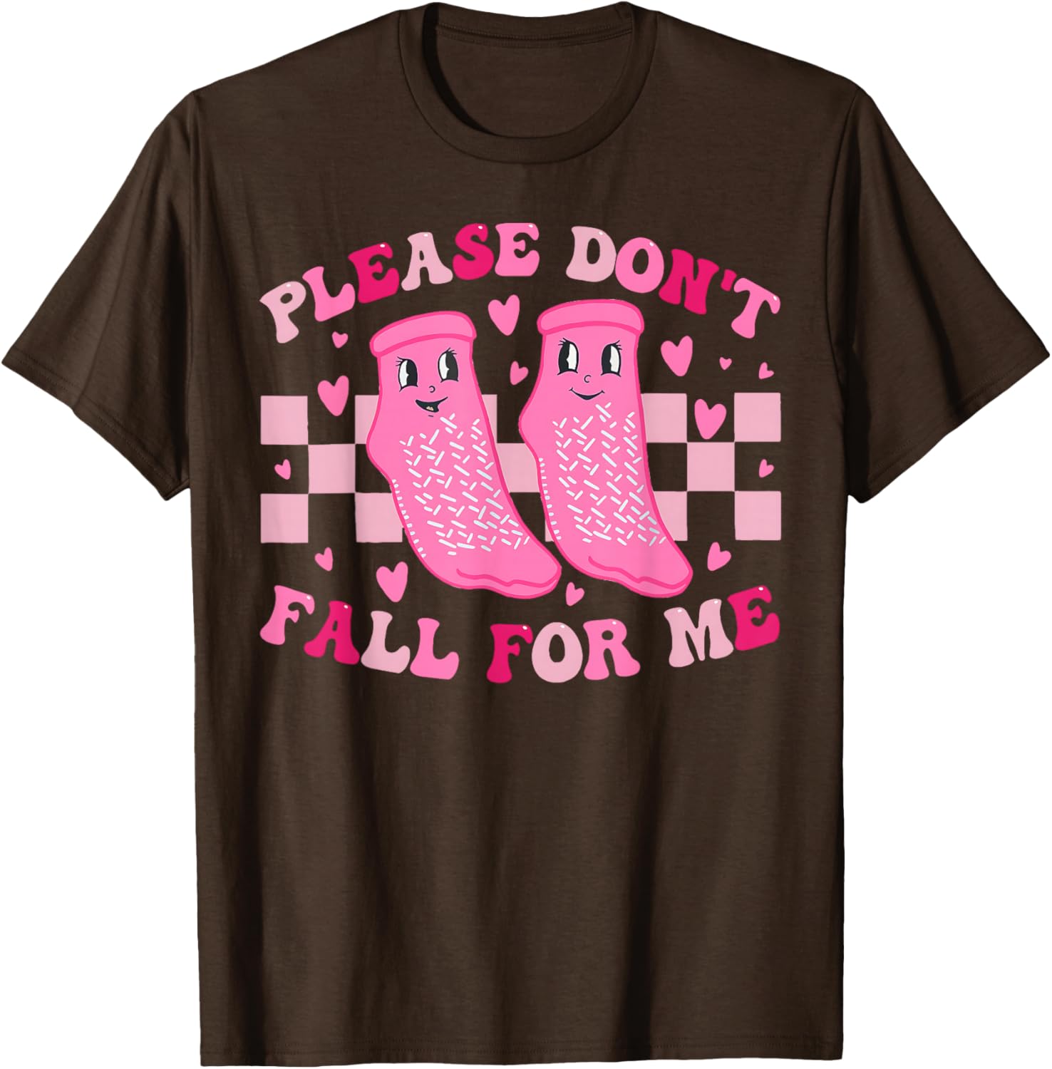 Funny Nurse Valentine T-Shirt for RN PCT CNA - Don't Fall for Me! - 20