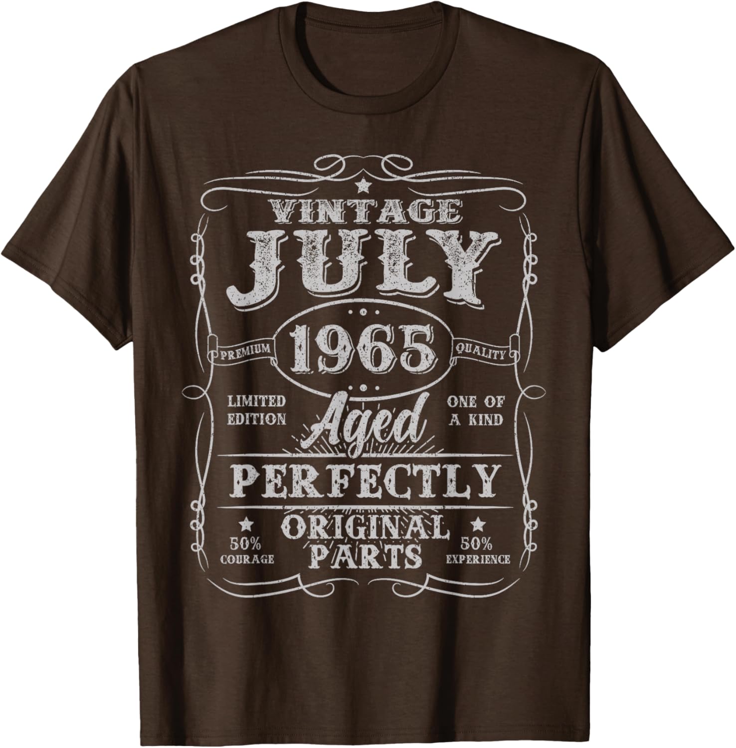 Vintage 1965 Retro 60th Birthday T-Shirt for Men and Women - 16
