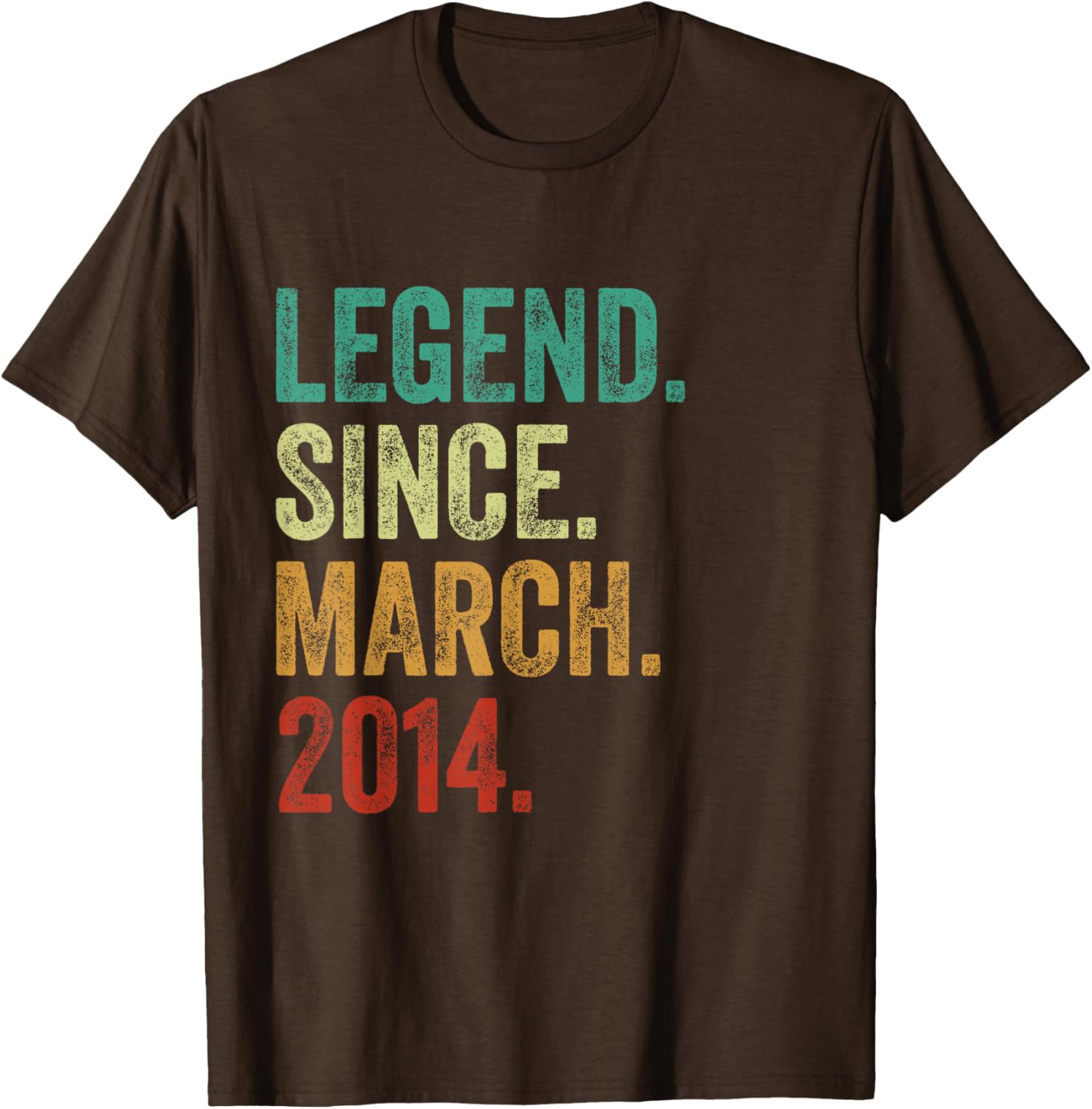 11th Birthday T-Shirt for Boys - 11 Years of Legend Since 2014 - 12