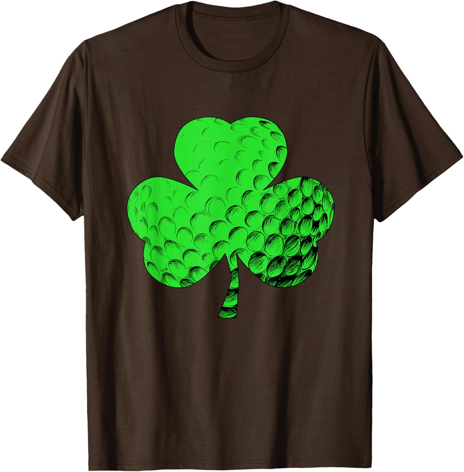 Irish Shamrock Golfing T-Shirt for St. Patrick's Day Celebration - 5
