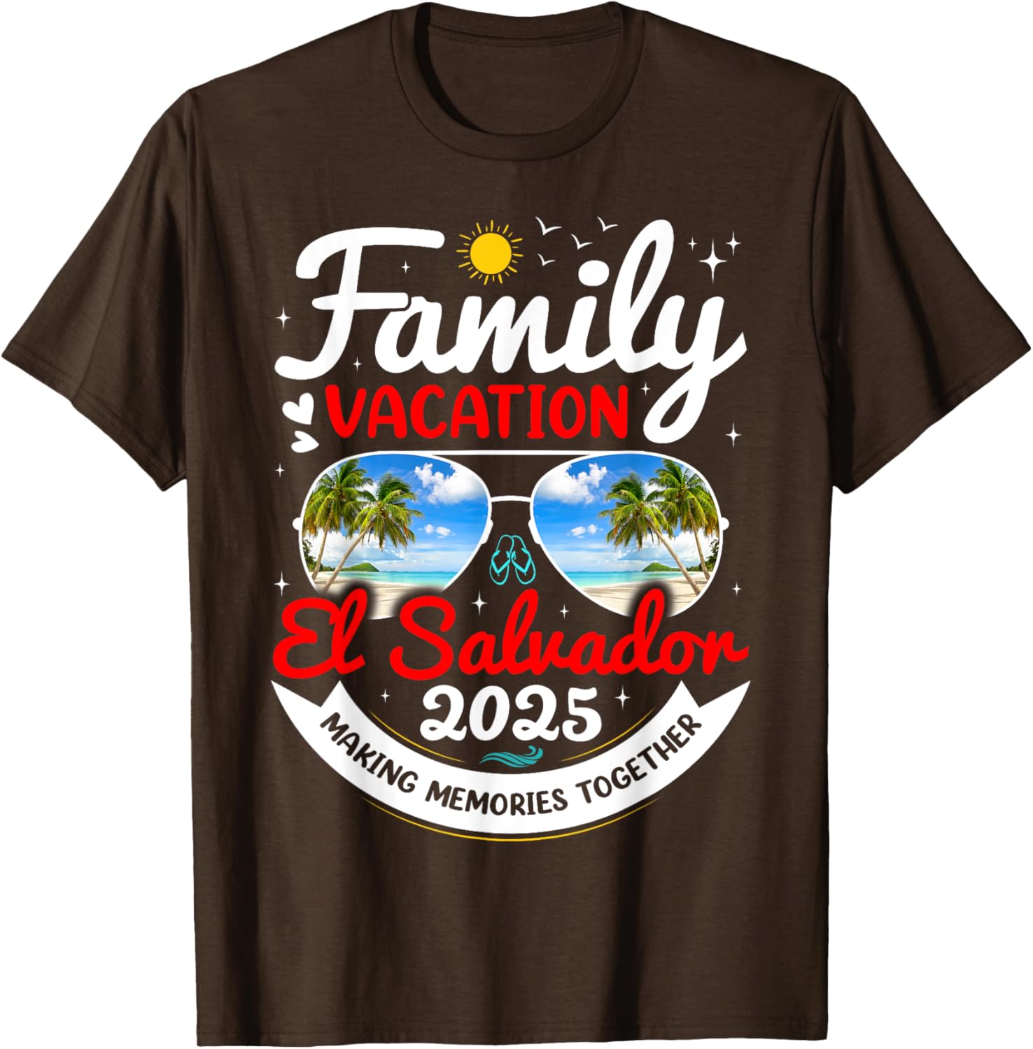 El Salvador Family Vacation 2025 Beach Group T-Shirt for Fun Adventures - 15