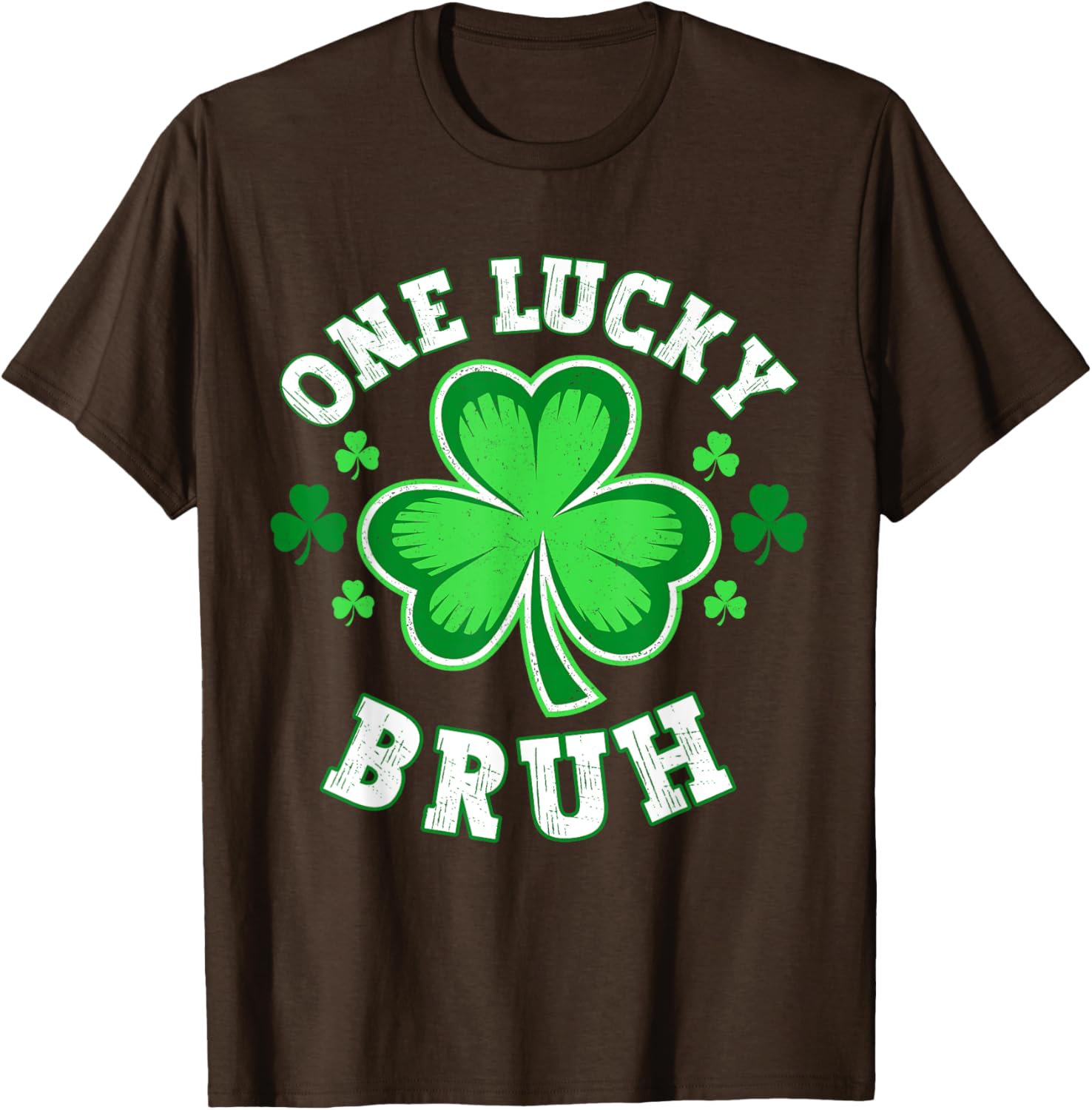 One Lucky Bruh St Patrick's Day Leprechaun T-Shirt for Fun Celebrations - 24