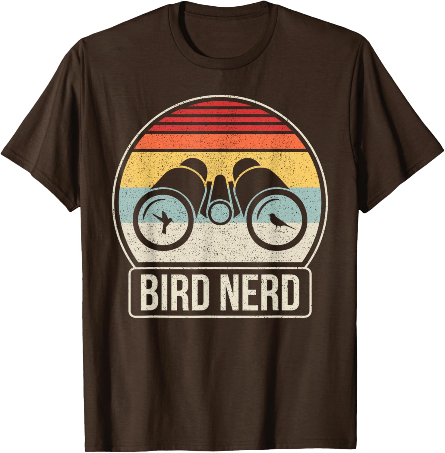 Funny Birdwatching T-Shirt for Bird Lovers - Black Unisex Short Sleeve - 3