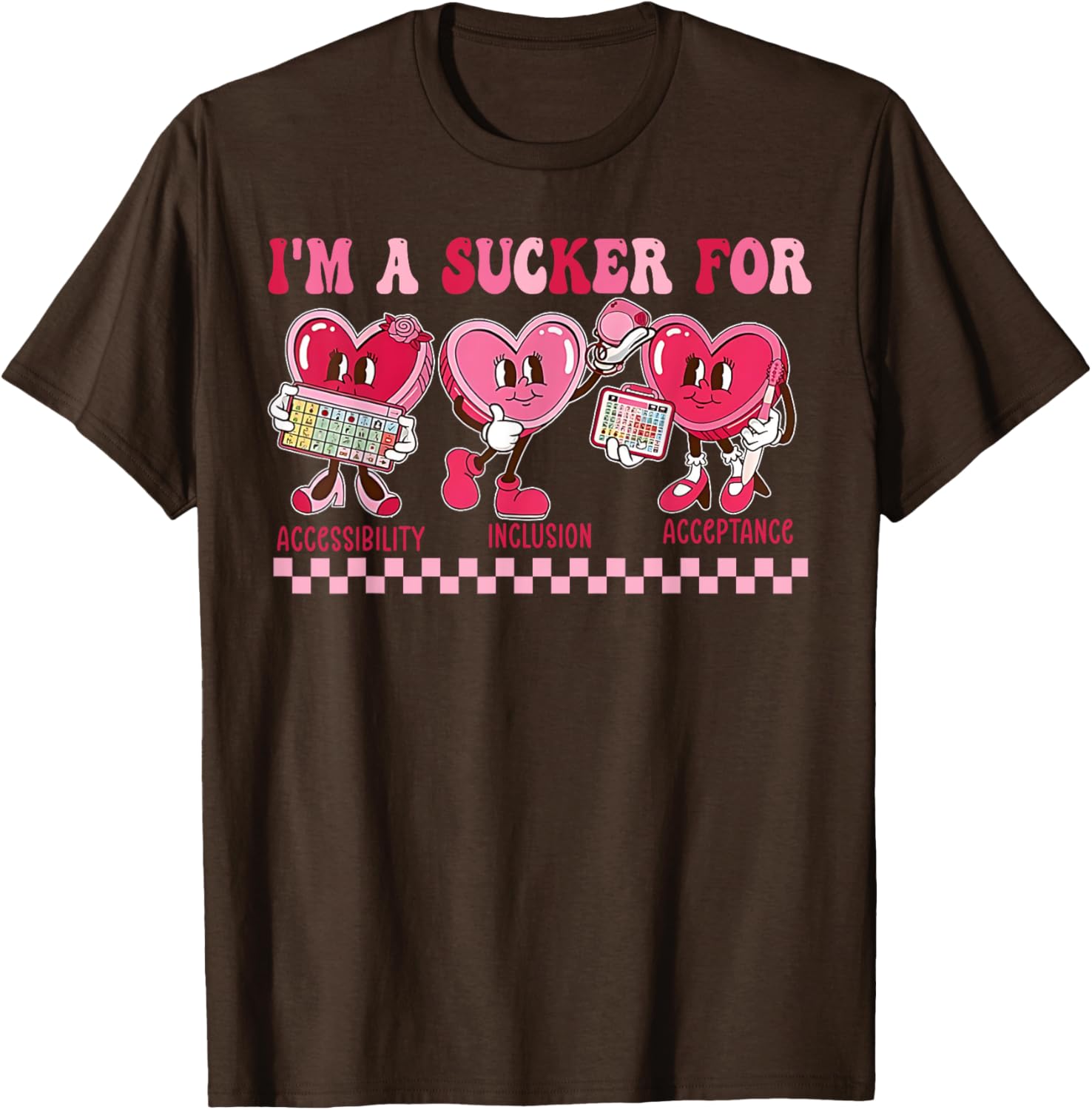 Funny I'm a Sucker for My Patients SLP Valentine T-Shirt for Speech Therapists - 11