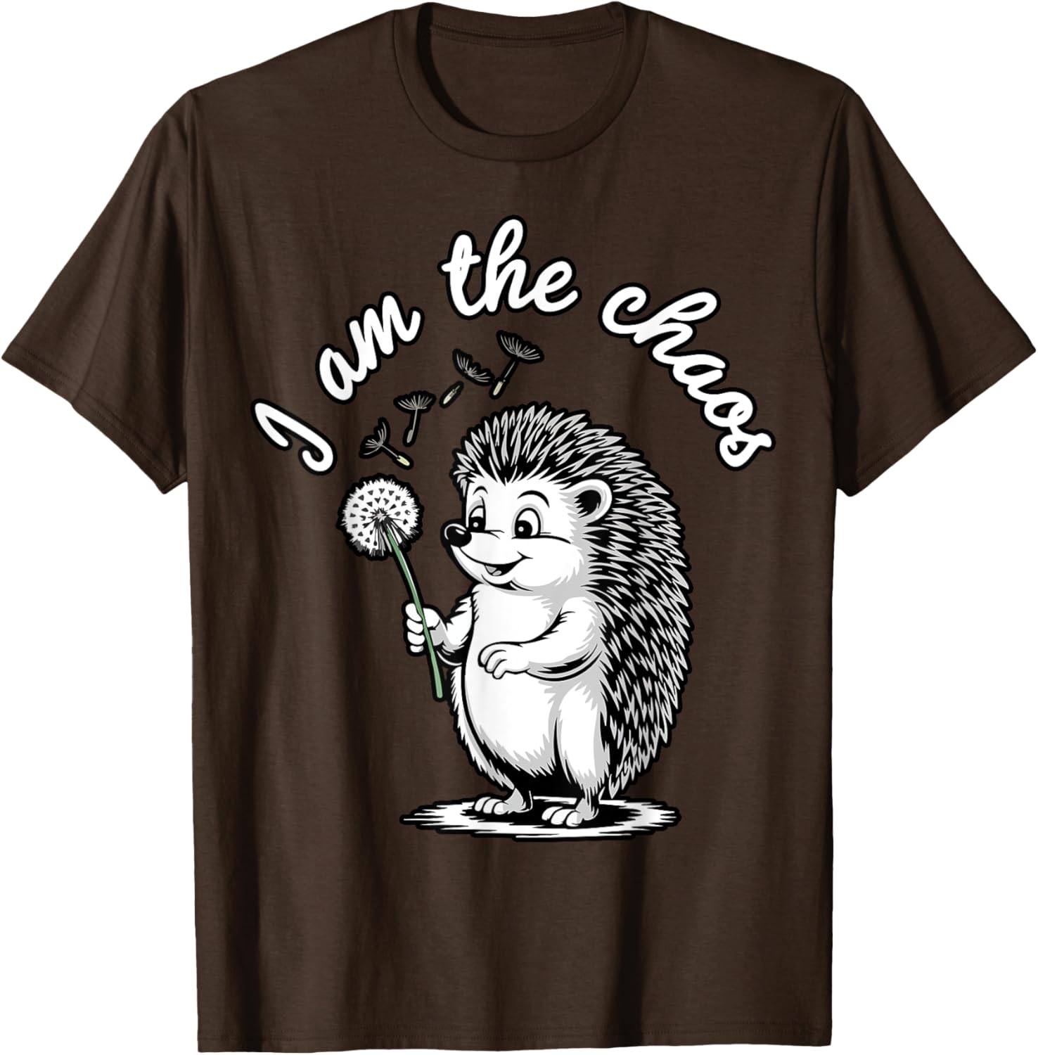 Funny Hedgehog Dandelion T-Shirt for Sarcastic Animal Lovers - 4