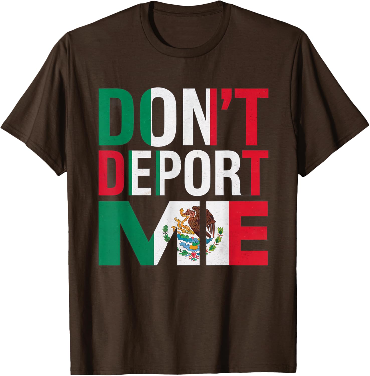 Funny Don't Deport Me I'm American Mexican T-Shirt for Casual Wear - 3