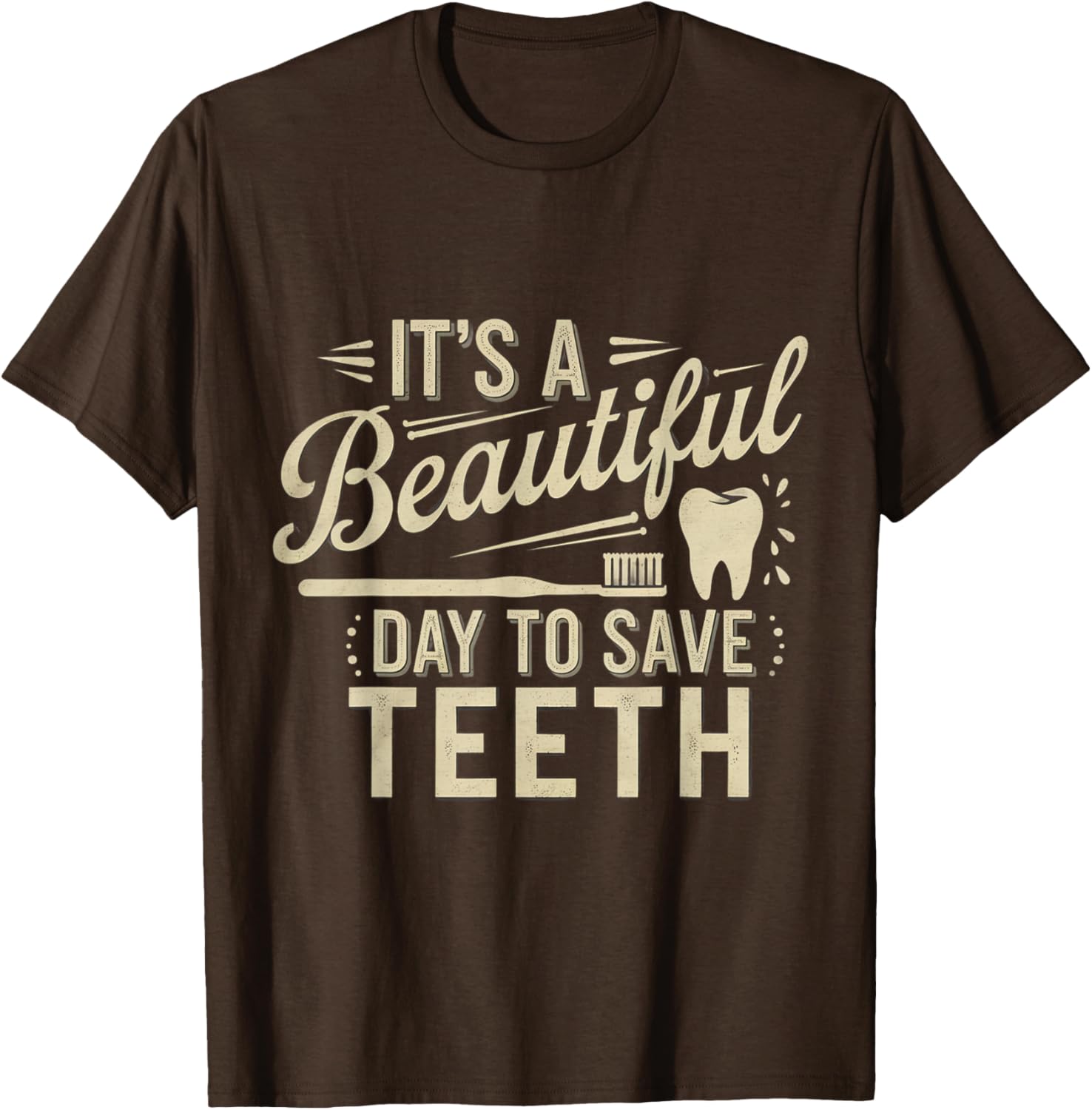 Funny Dentist Meme T-Shirt It's a Beautiful Day to Save Teeth - 3