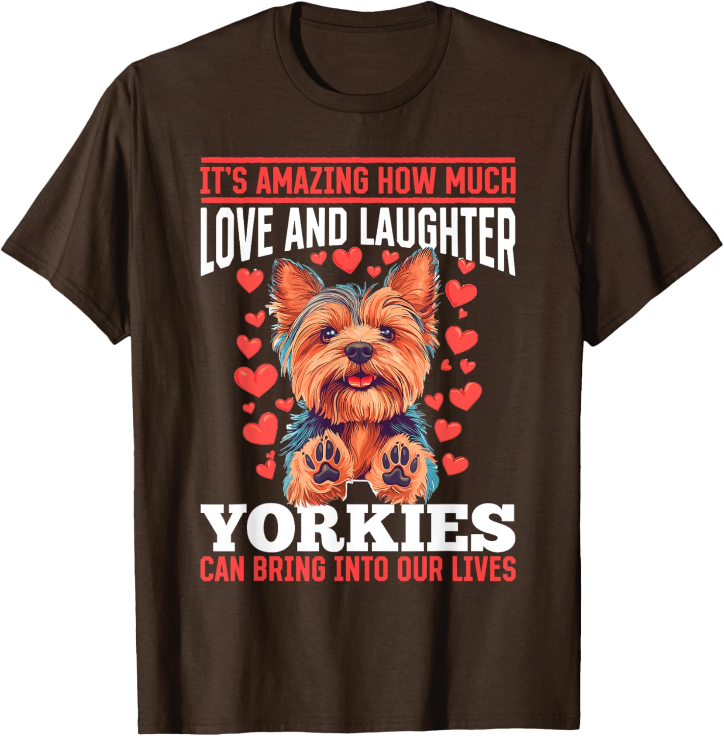 Yorkshire Terrier Yorkie Dog Owner T-Shirt for Pet Lovers - 11