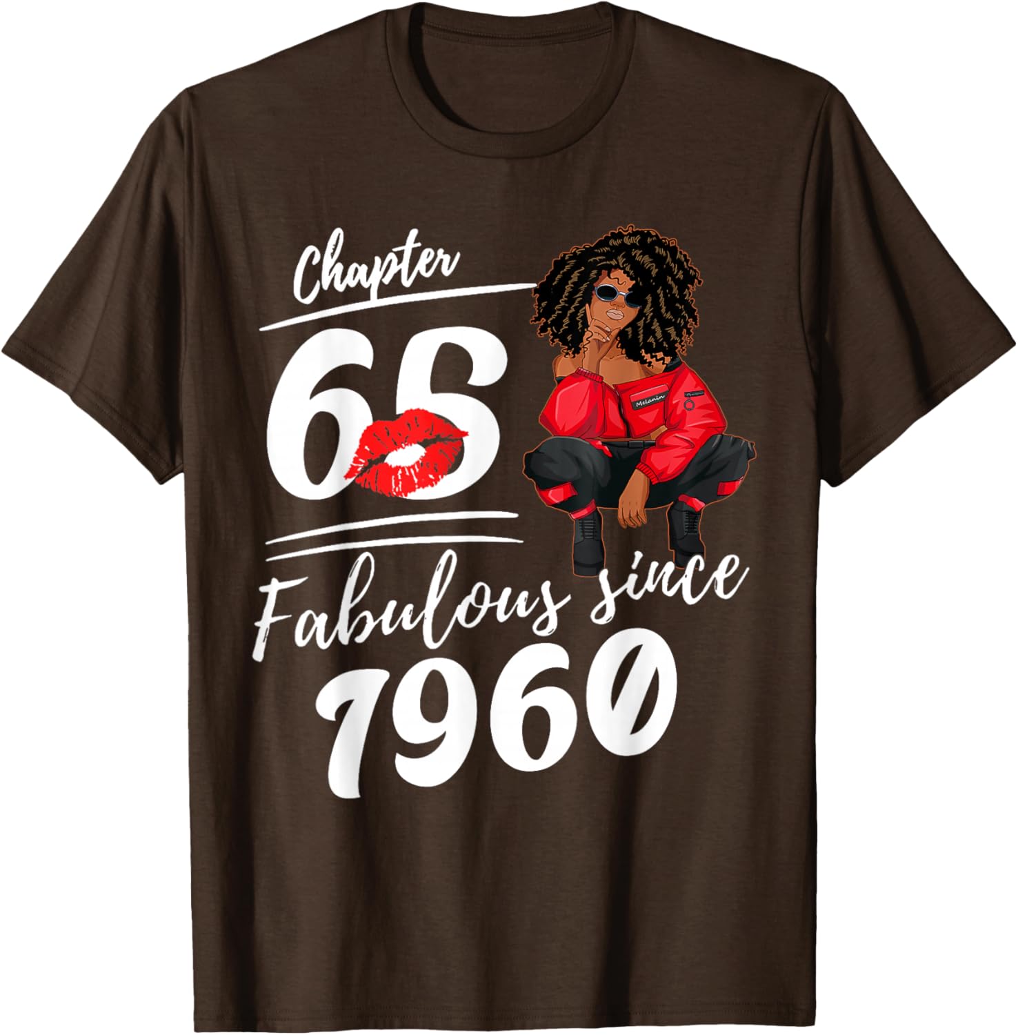 Fabulous Since 1960 65th Birthday Queen T-Shirt for Women - 10