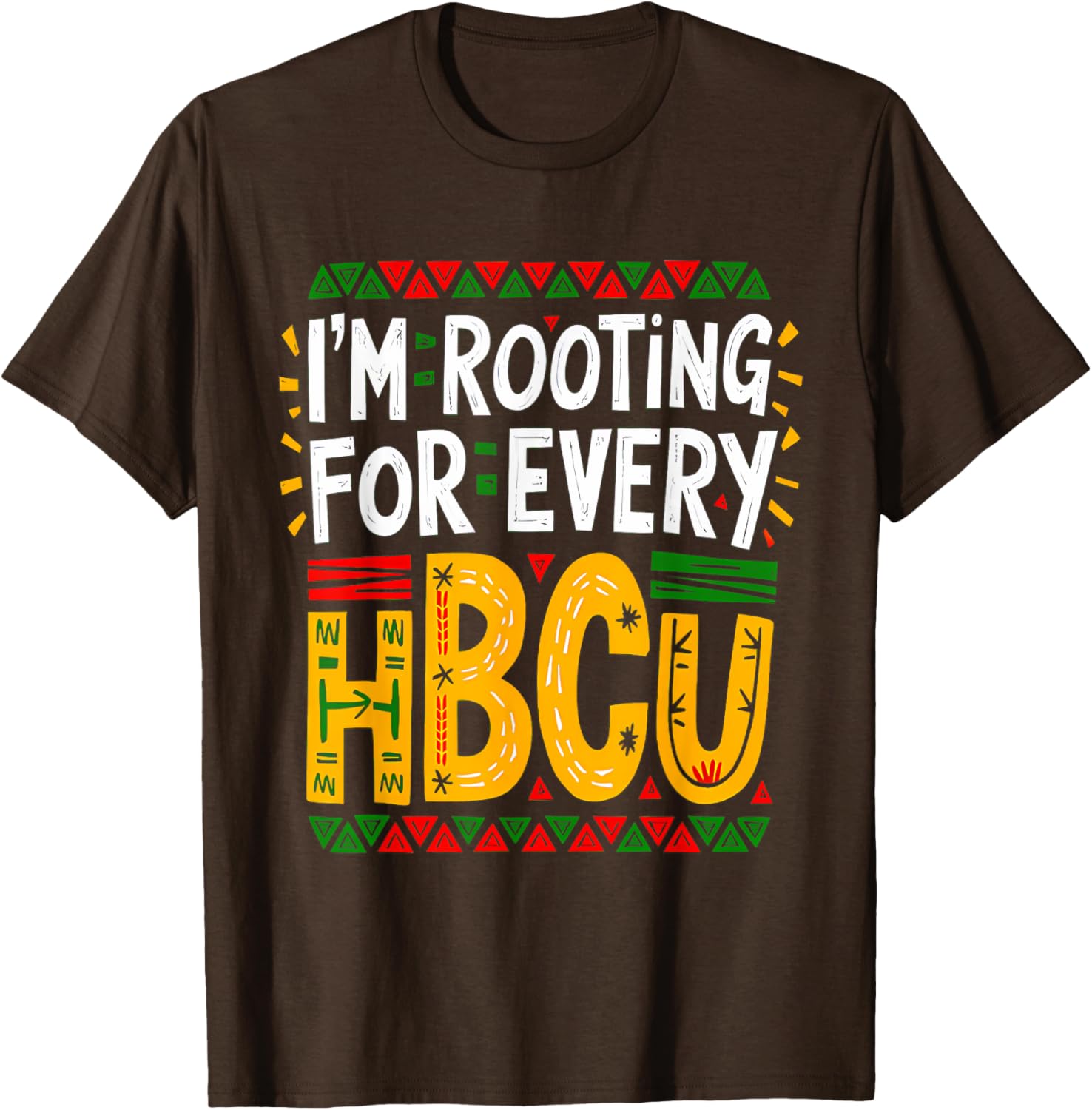 HBCU Black History Month I'm Rooting For Every HBCU Women T-Shirt - 14