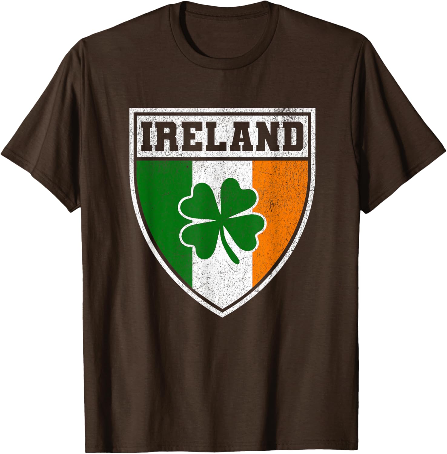 Irish Flag Shield Shamrock St Patricks Day T-Shirt for Pride and Fun - 11