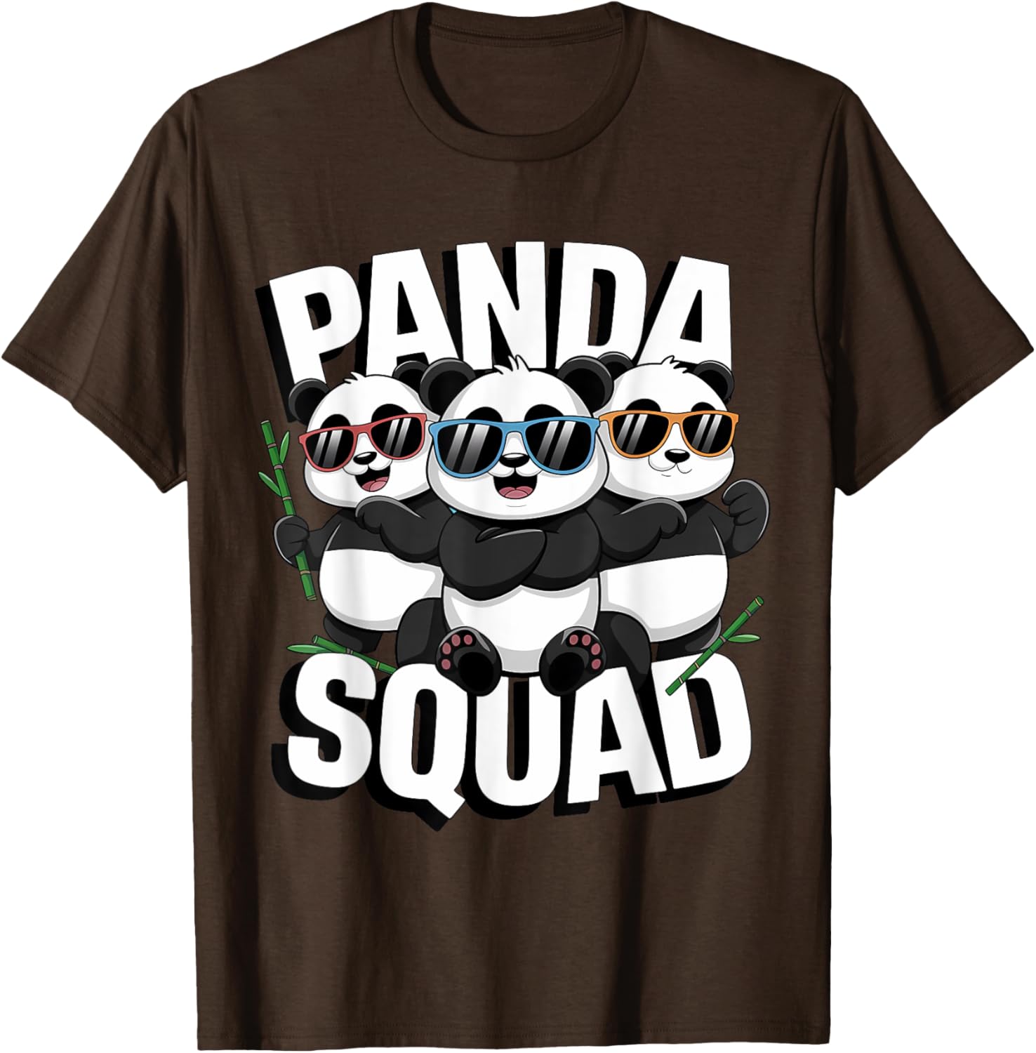 Panda Squad Family Matching T-Shirt for National Panda Day Fun - 22