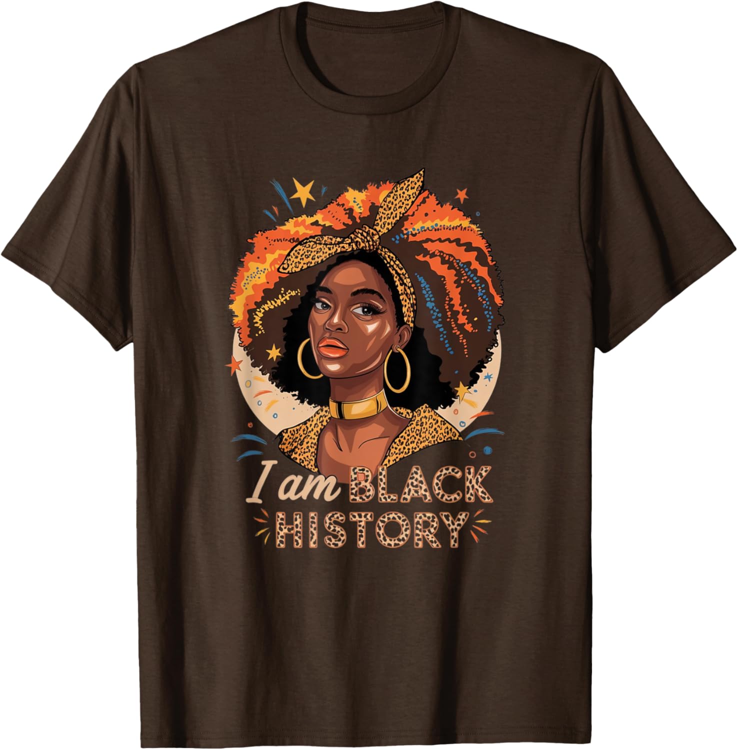 I'm Black History Afro Motif T-Shirt - Celebrate Heritage and Pride - 2