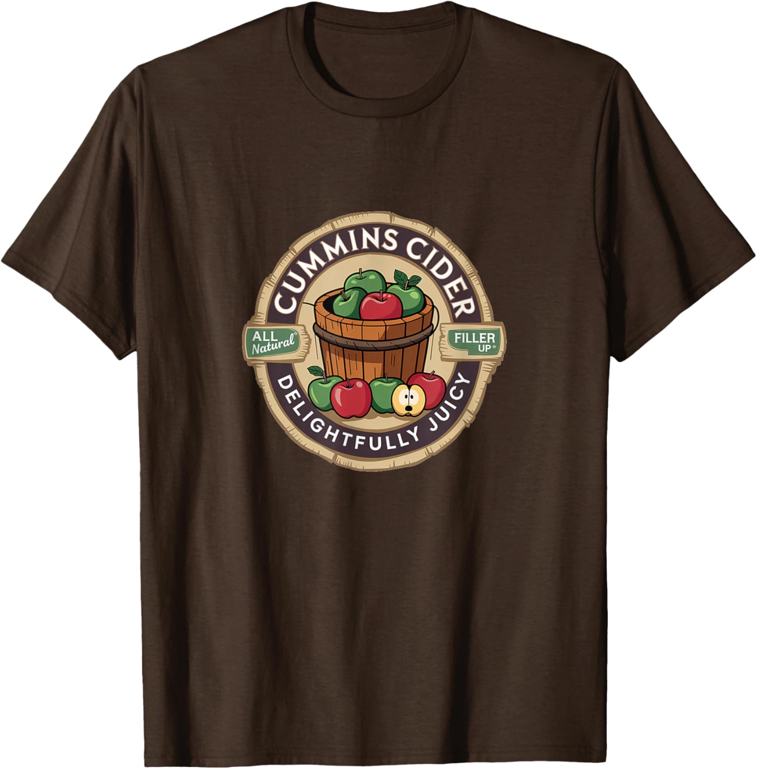 Vintage Cummins Cider Funny Meme T-Shirt for Fun and Casual Style - 10
