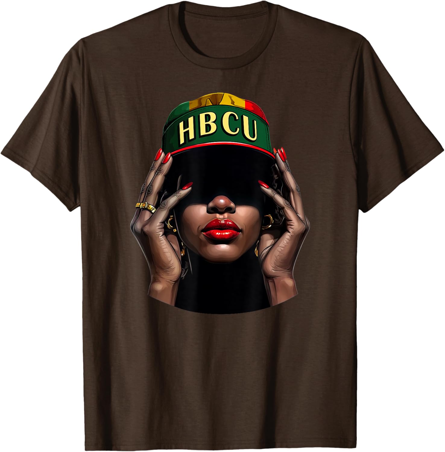 HBCU Beautiful Black Educated Girl Black History Month T-Shirt - 18
