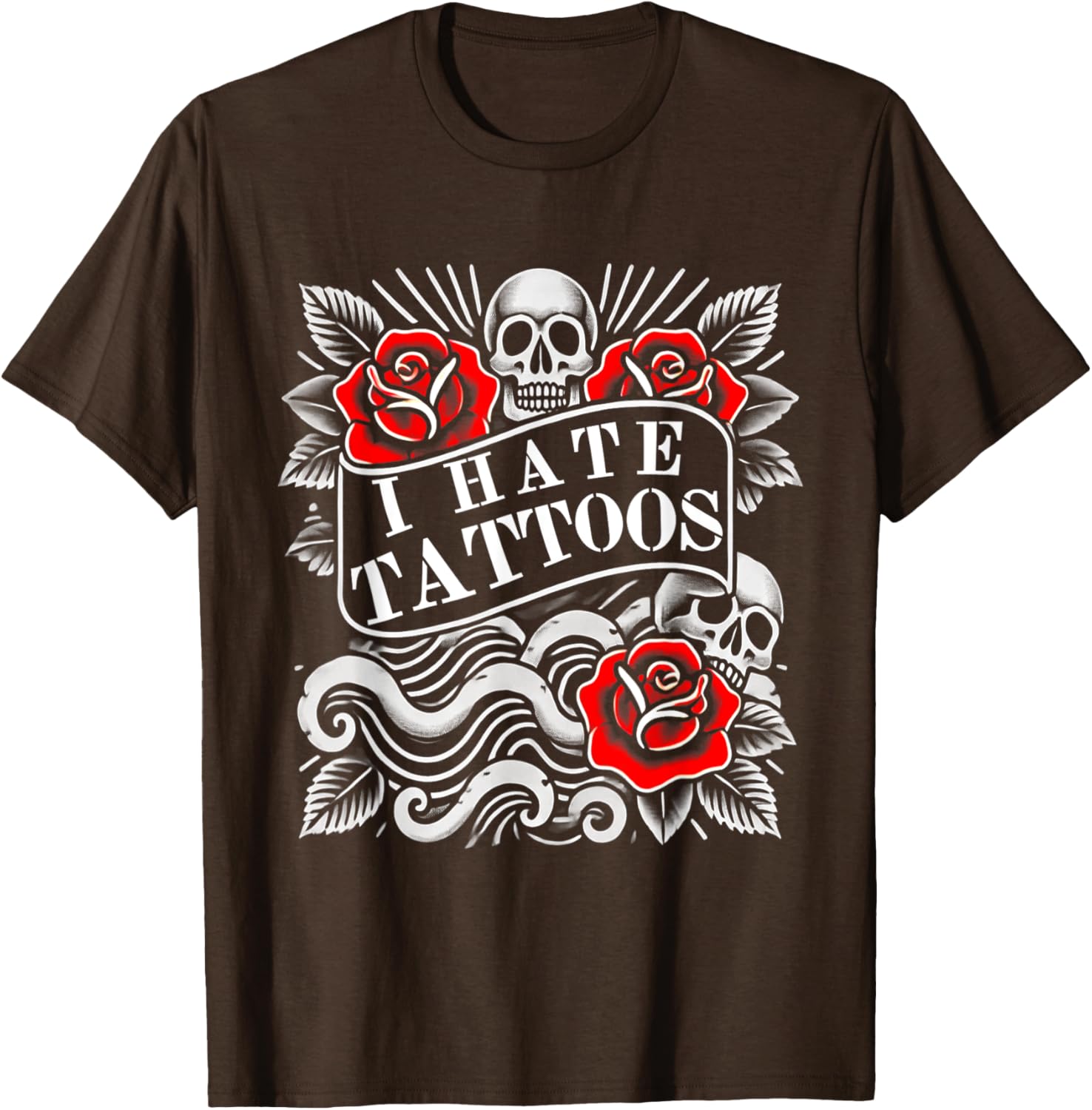 I Hate Tattoos T-Shirt for Tattoo Lovers and Artists – Unique Inked Graphic - 13
