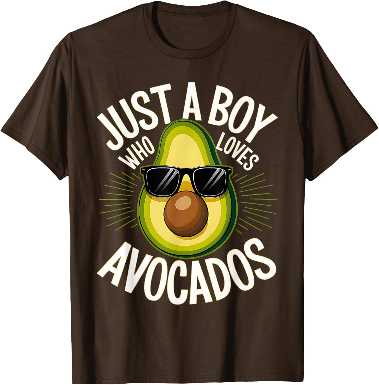 Cute Avocado Love T-Shirt for Boys and Toddlers - Fun Fruit Apparel - 6