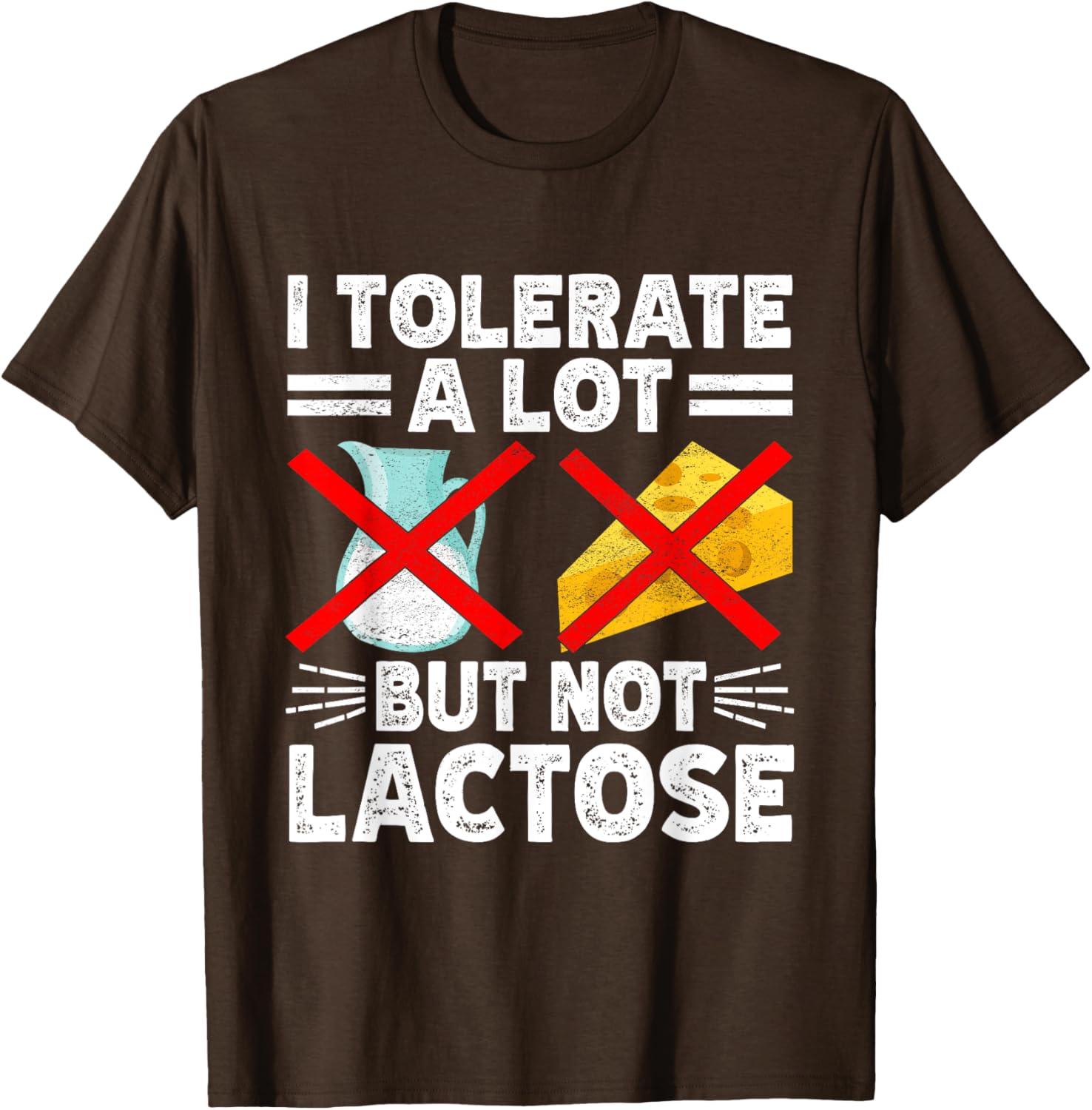 Lactose Intolerance Dairy Allergy T-Shirt for Comfortable Everyday Wear - 6