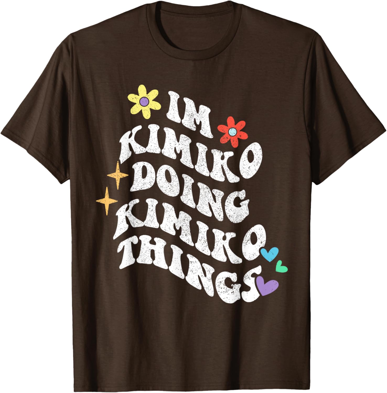Funny Retro Kimiko T-Shirt for Moms - Groovy and Stylish Gift Idea - 24