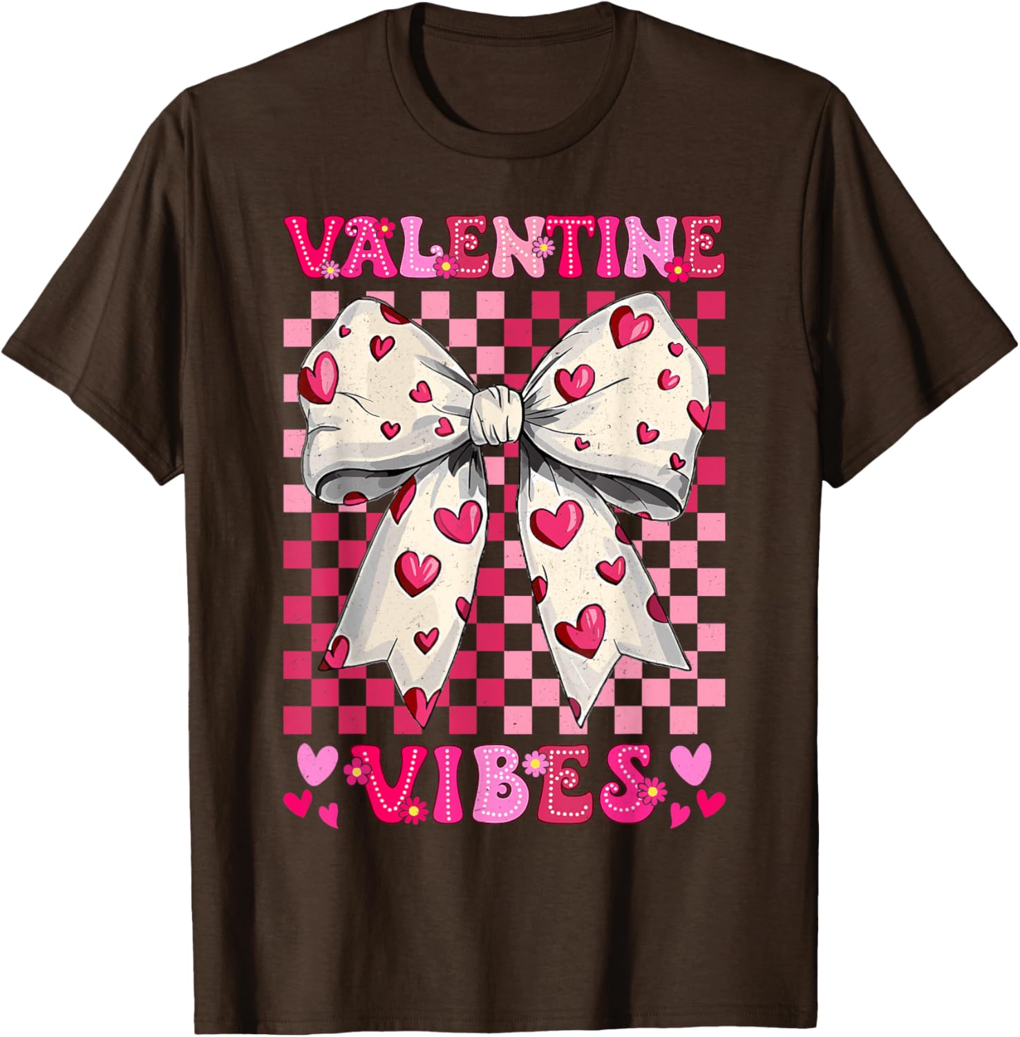 Retro Valentine's Day Heart T-Shirt for Kids - Fun Valentine's Vibes! - 2