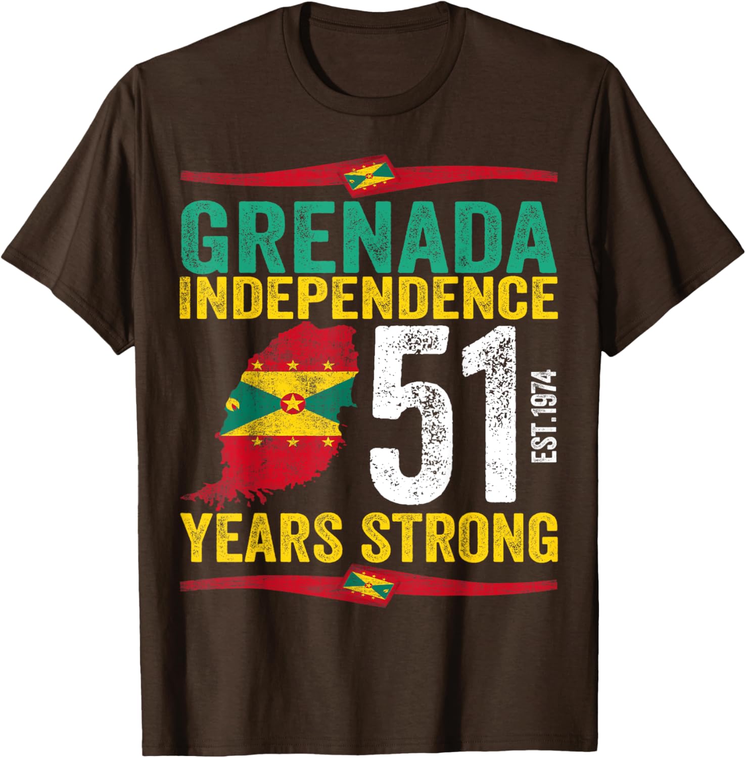 Grenada 51st Independence Day T-Shirt Celebrate in Style and Comfort - 9