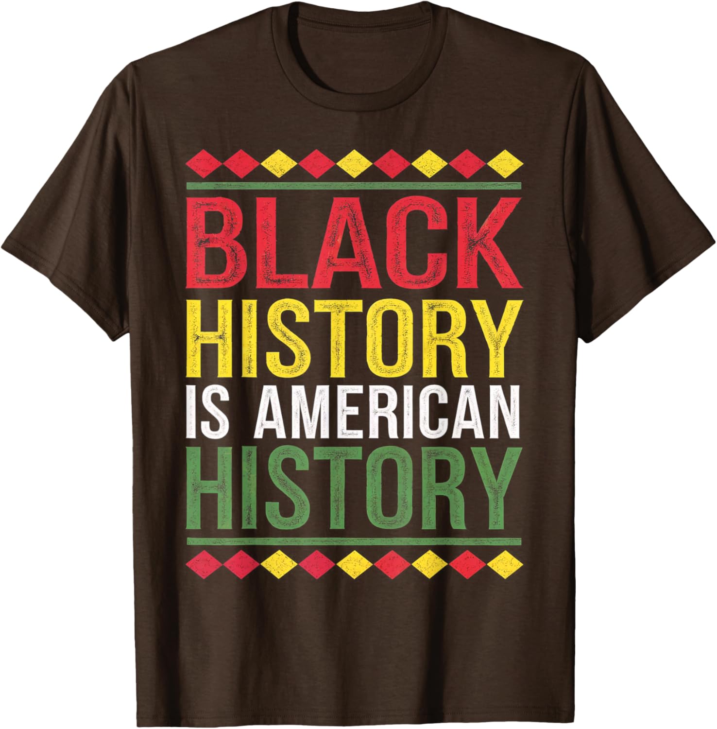 Black History is American History Patriotic African American T-Shirt - 5