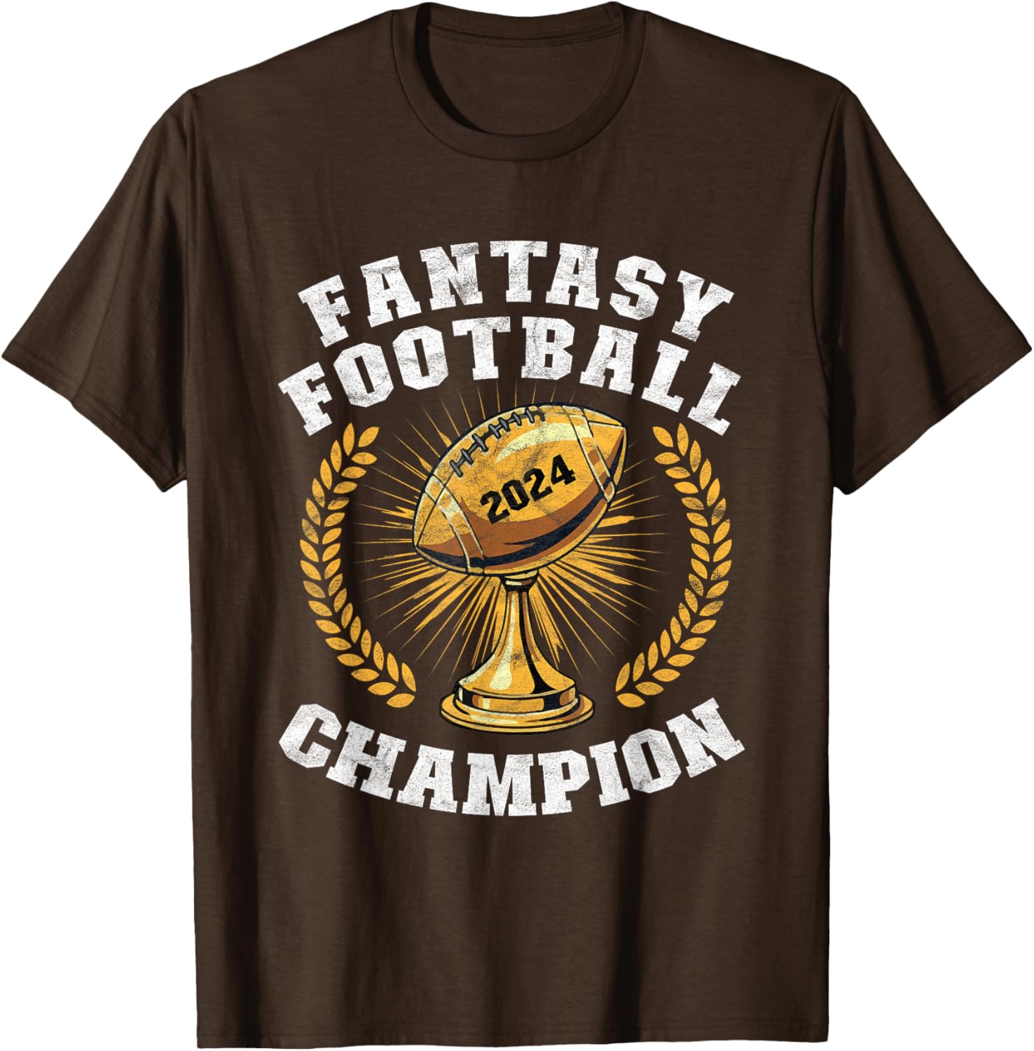 Fantasy Football Champion T-Shirt 2024 for Men and Boys Gift - 5