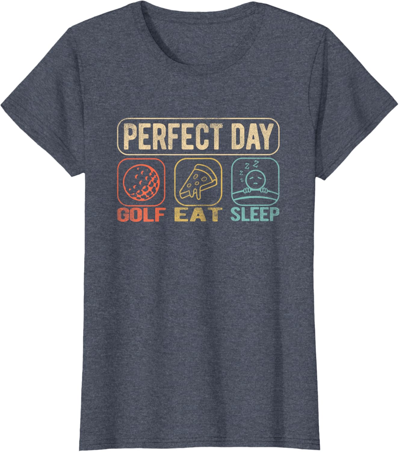 Funny Golf Eat Sleep Perfect Day Women's T-Shirt Gift for Golf Lovers - 6