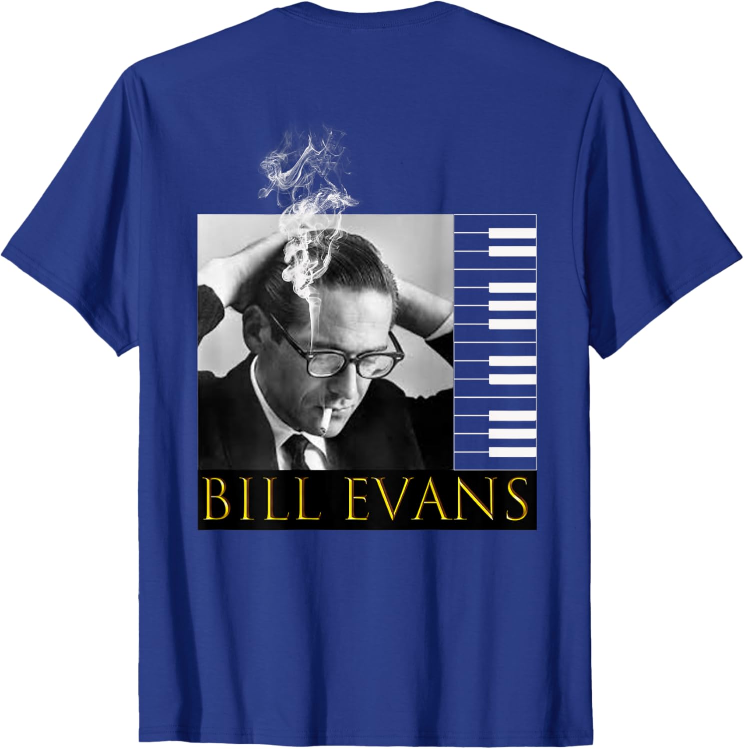 Bill Evans Back Printed T-Shirt for Music Lovers - Stylish Casual Wear - 7