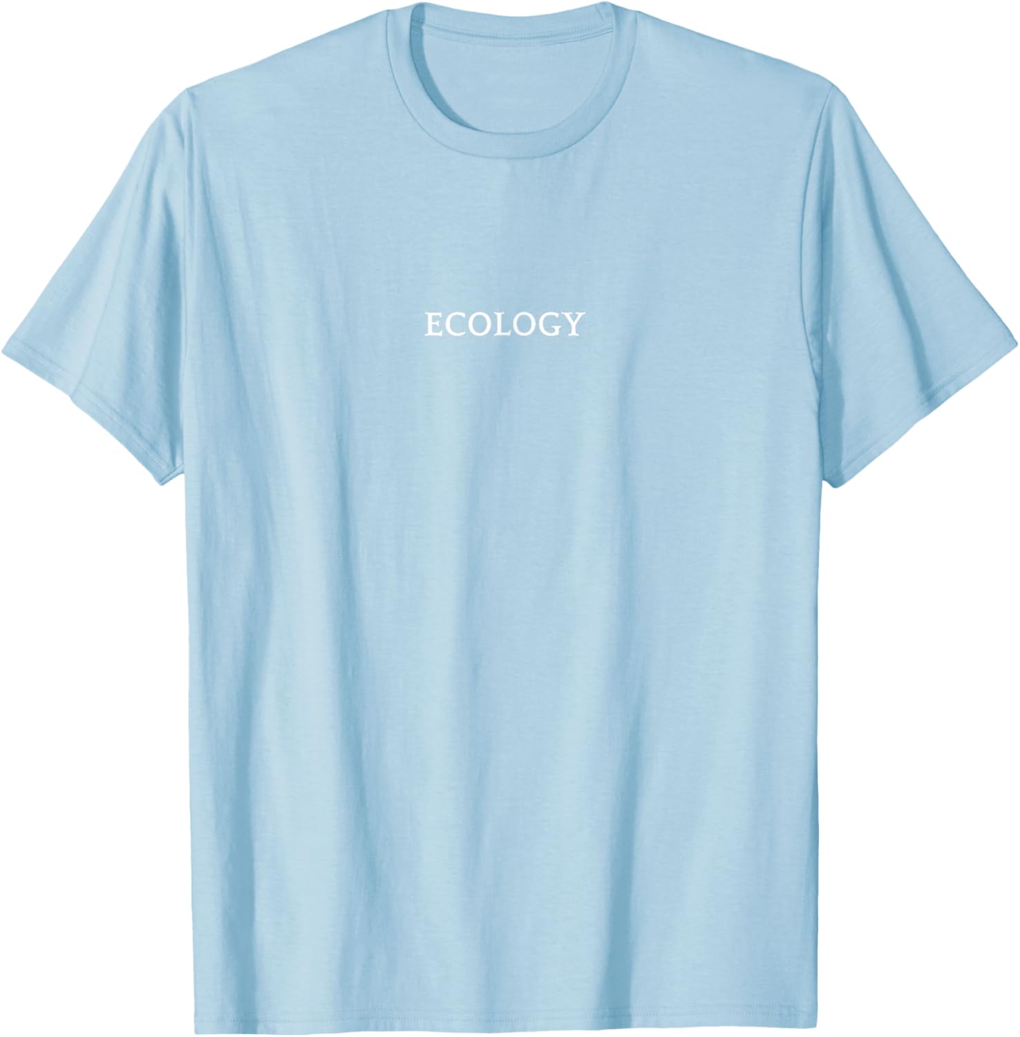 Eco-Friendly Ecology English Word T-Shirt for Nature Lovers - 26