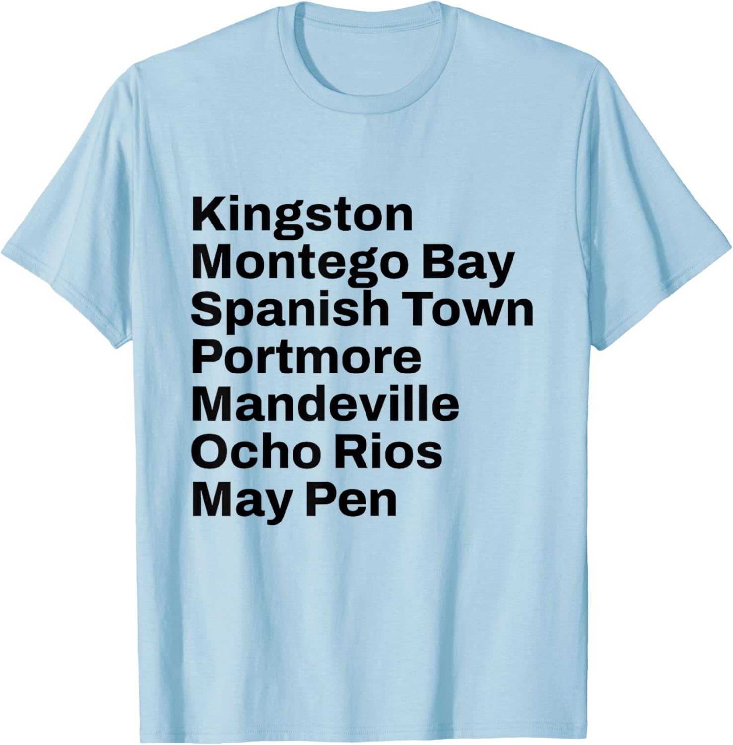 Jamaica Cities and Towns Travel T-Shirt for Adventure Lovers - 2