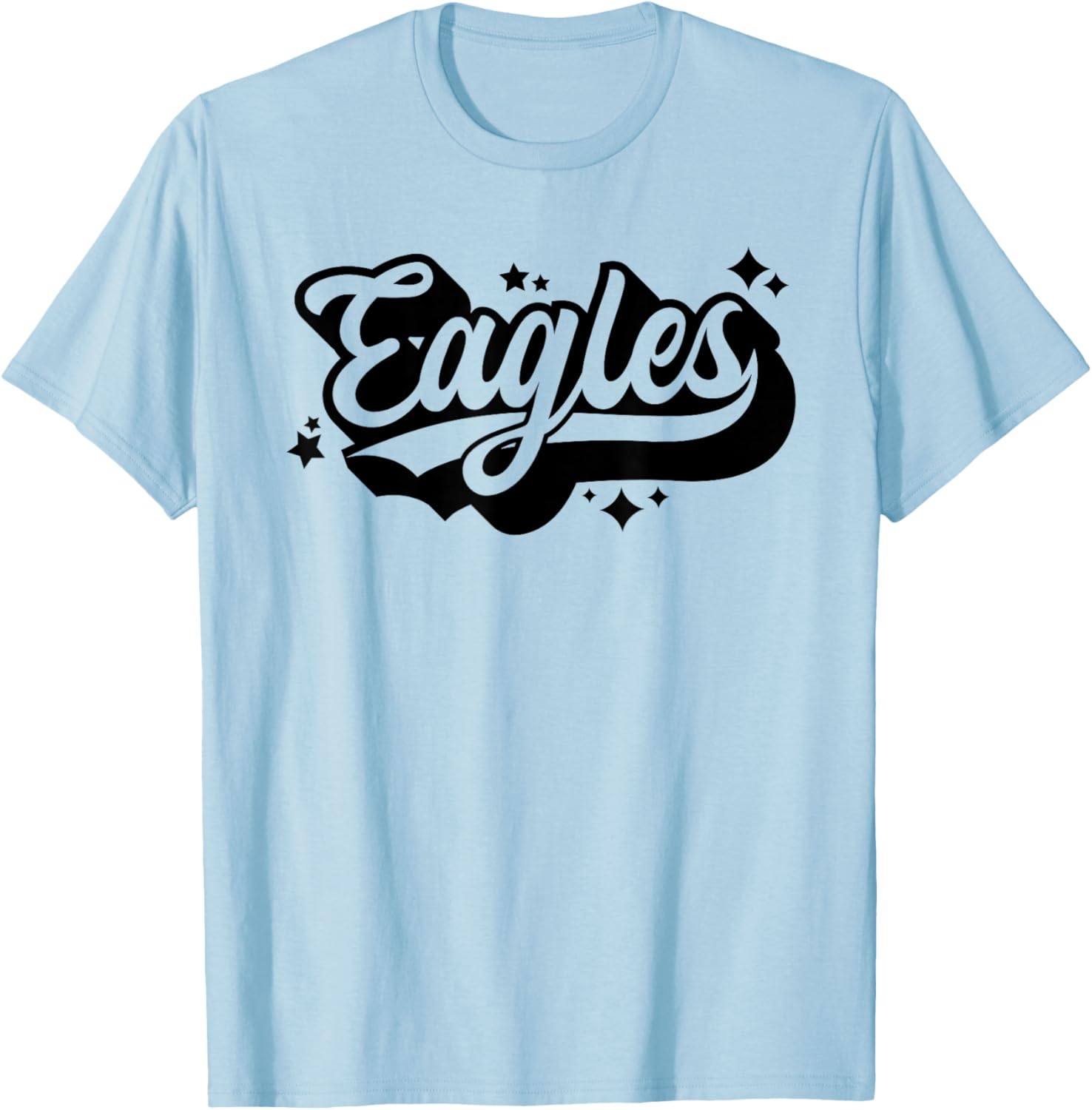 Eagles Team Pride School Spirit T-Shirt for Fans and Students - 24