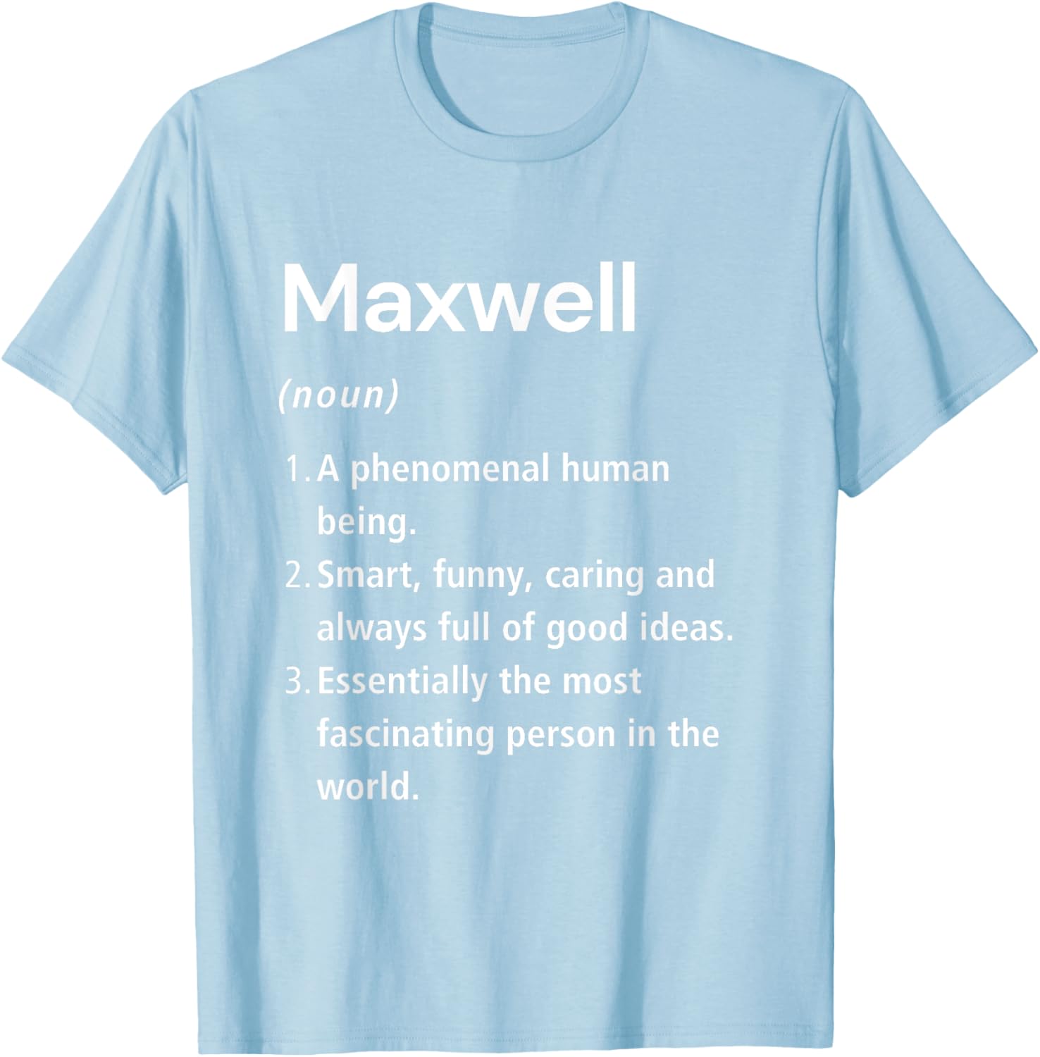 Funny Maxwell Name Definition T-Shirt for Unique Style and Humor - 18