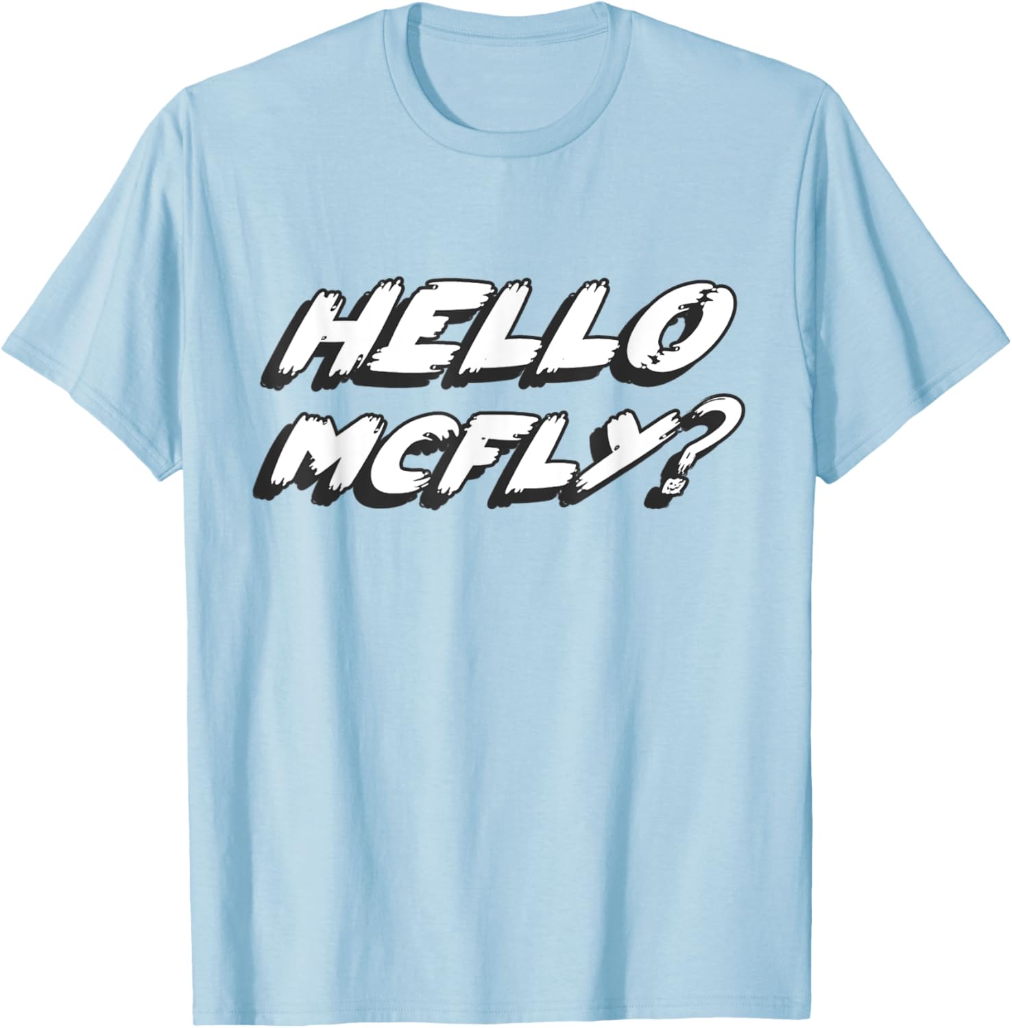 Hello Mcfly 1980s Retro T-Shirt for Nostalgic Fashion Lovers - 7