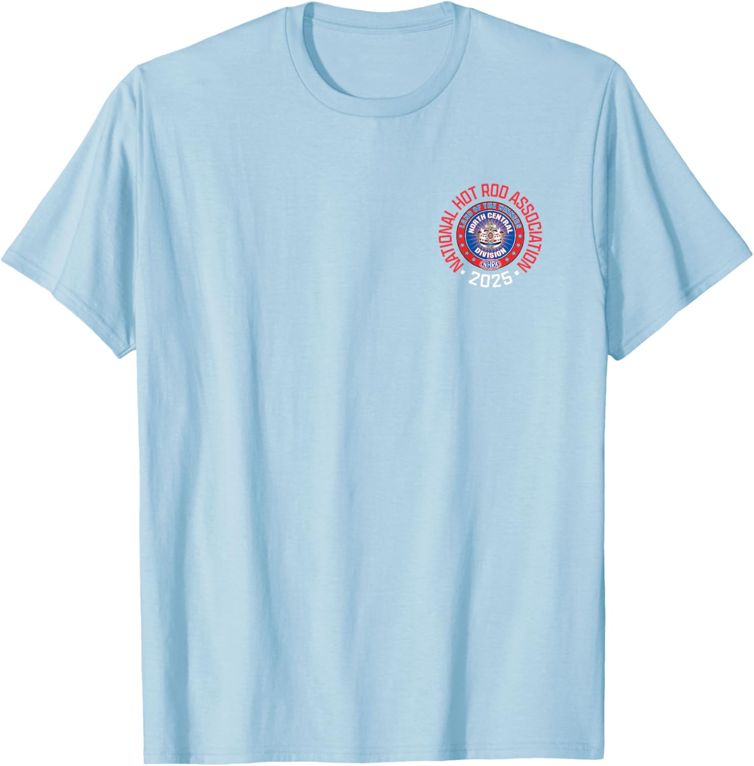 NHRA North Central Division Circle Logo T-Shirt for Racing Fans - 18