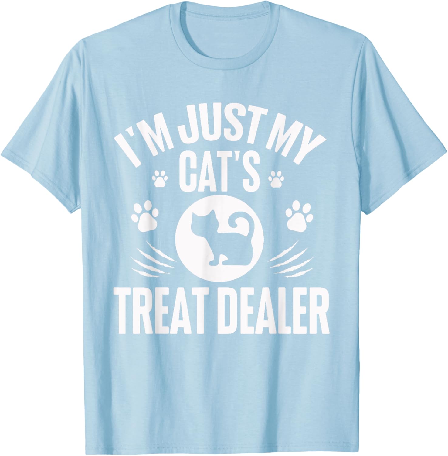 Funny Cat Treat Dealer T-Shirt for Cat Lovers Cute Gift Idea - 4