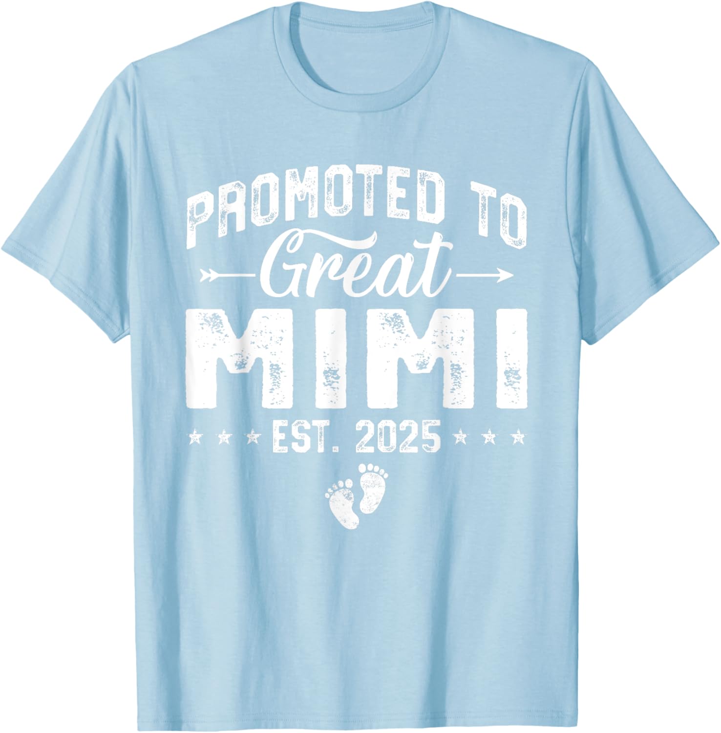 Promoted to Great Mimi 2025 New Grandma T-Shirt for Proud Grandparents - 10