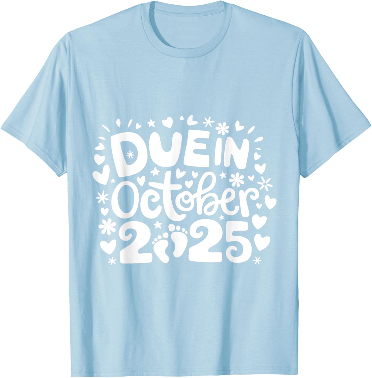 Cute Mommy To Be Pregnancy T-Shirt for New Baby Coming October 2025 - 8