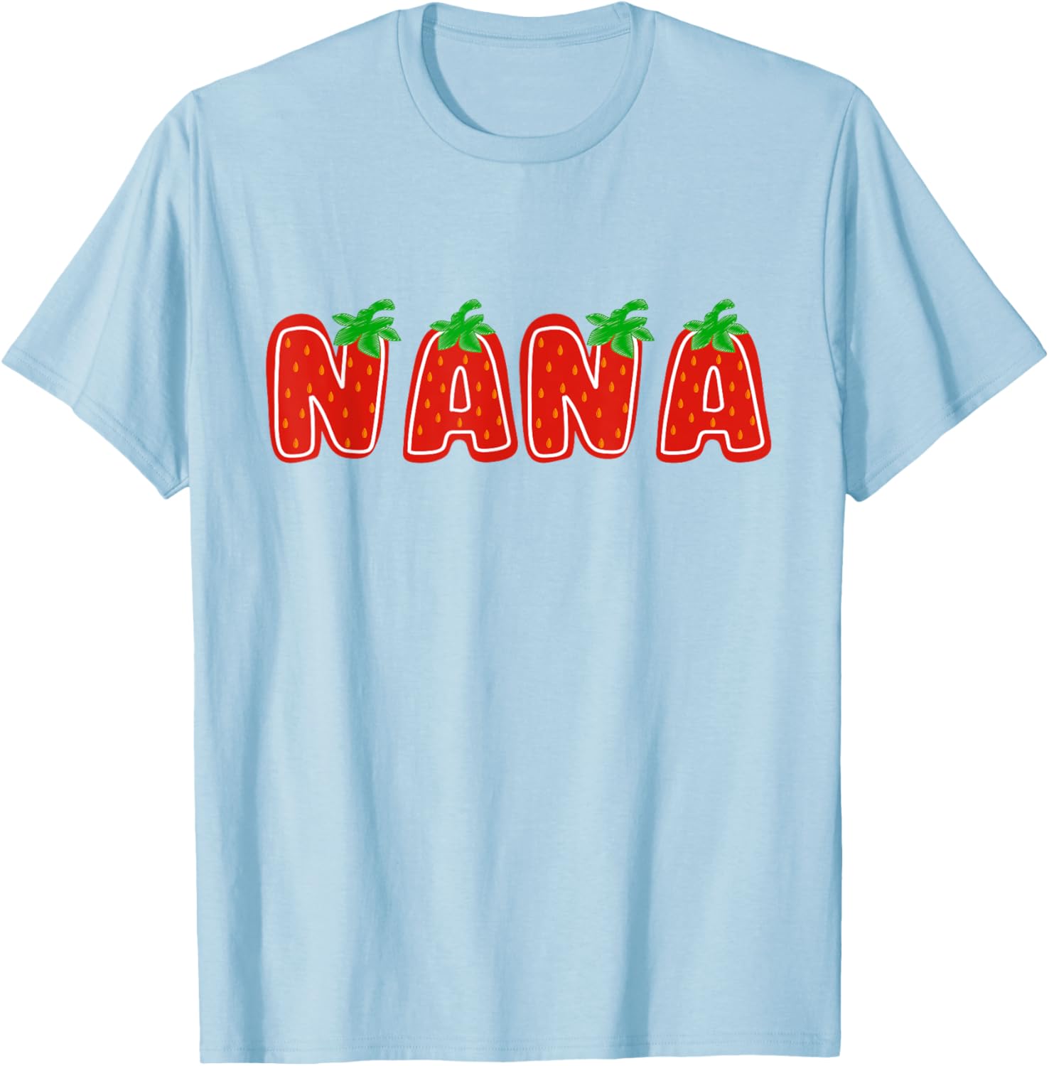 Funny Strawberry Nana Family Matching T-Shirts for 1st Birthday Celebration - 5