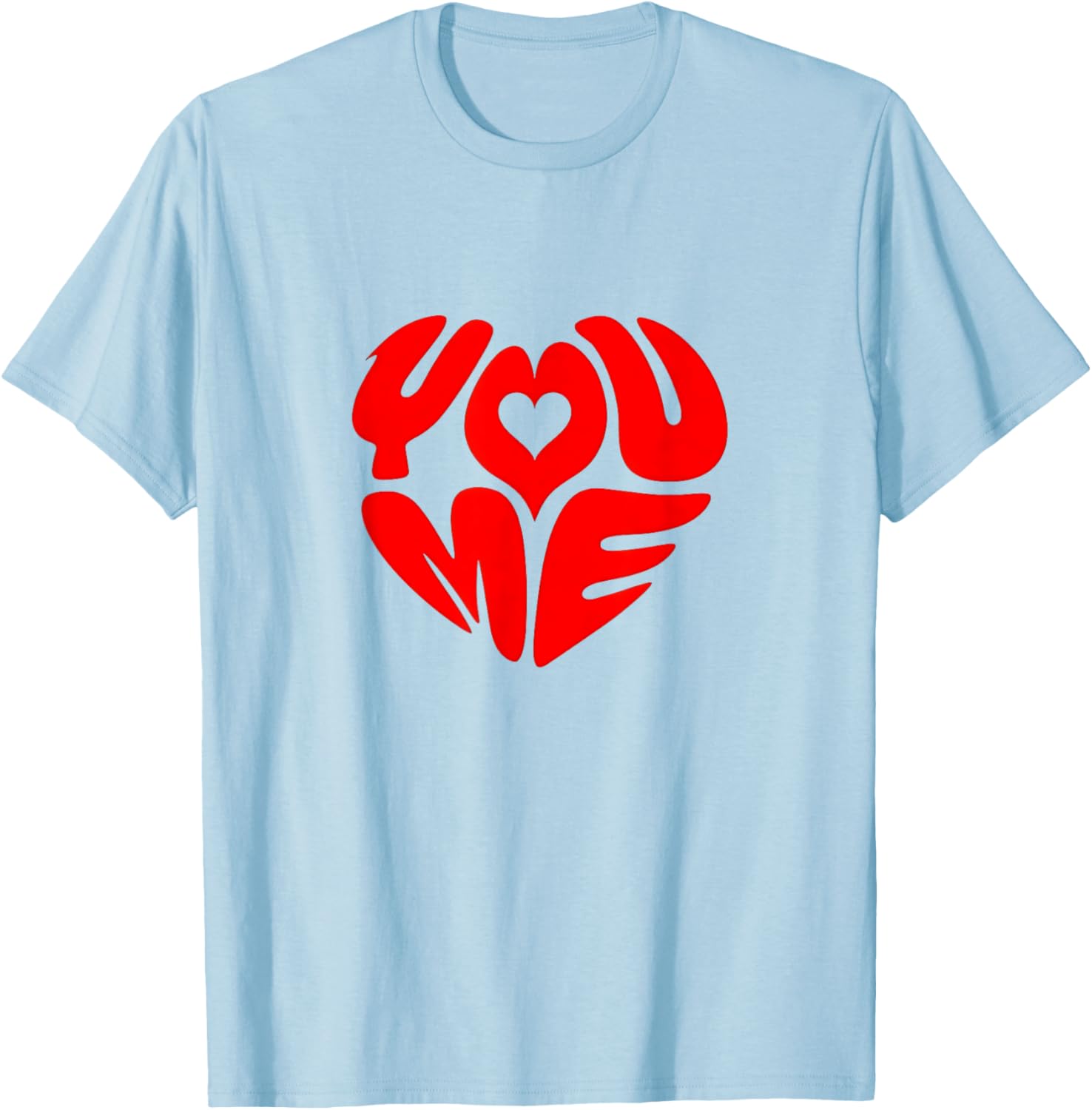 You Love Me Heart Shaped Valentine's Day Lover's T-Shirt for Couples - 8