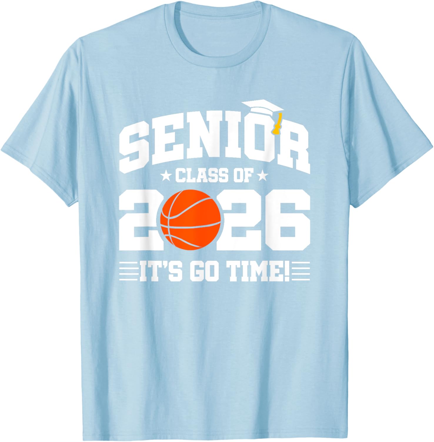 Class of 2026 Senior Year Basketball Player T-Shirt for Basketball Fans - 15
