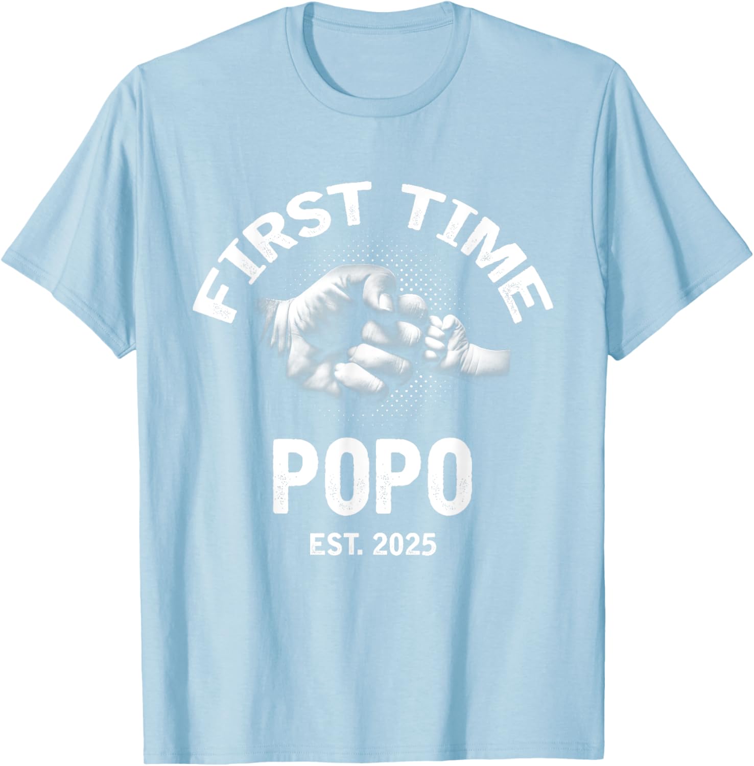 First Time Popo 2025 Father's Day Vintage T-Shirt for Dads - 17