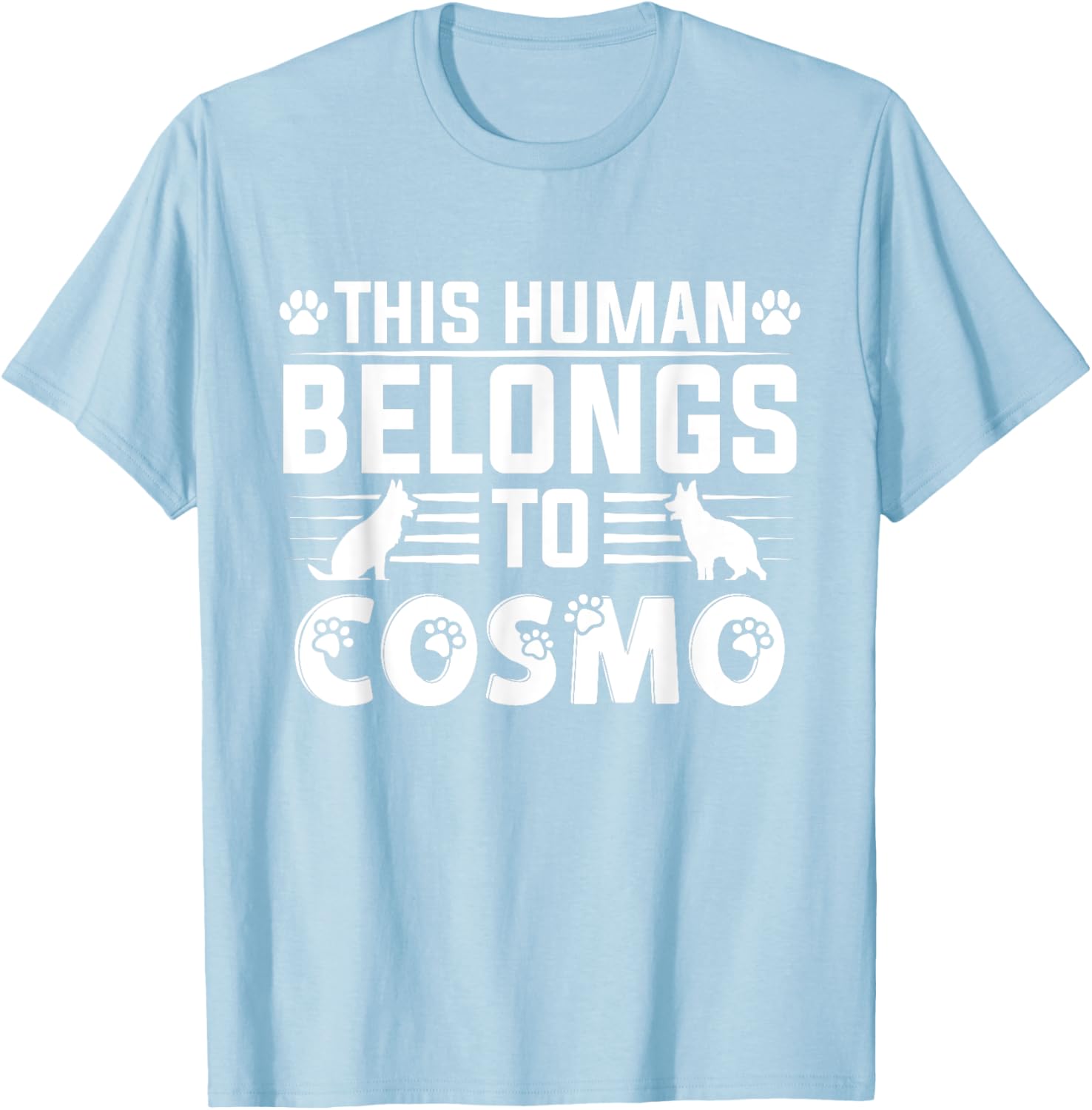 Cute Cosmo Dog Name Personalized T-Shirt for Pet Lovers - 13
