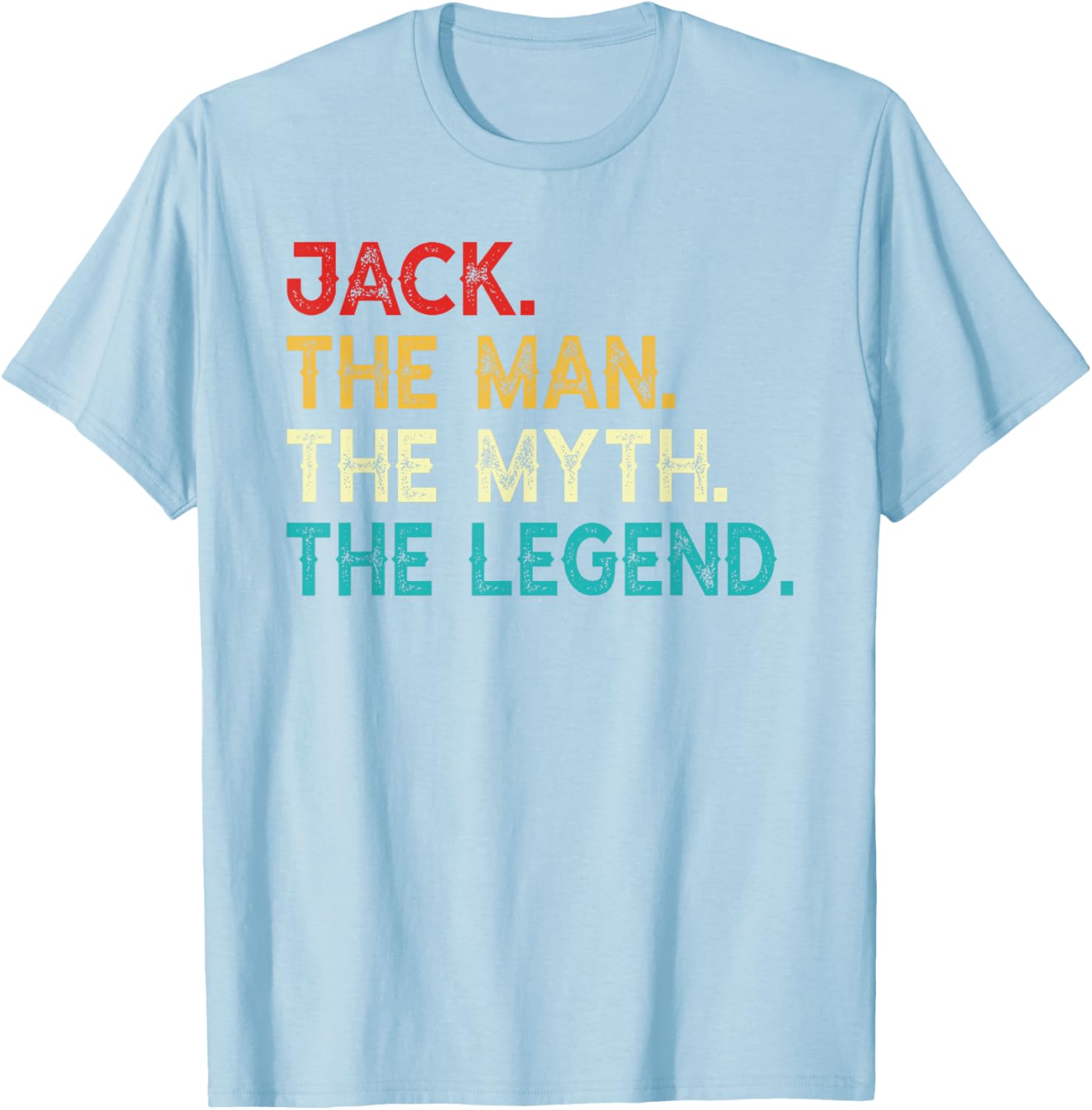 Funny Vintage Jack The Man The Myth The Legend Birthday T-Shirt - 9