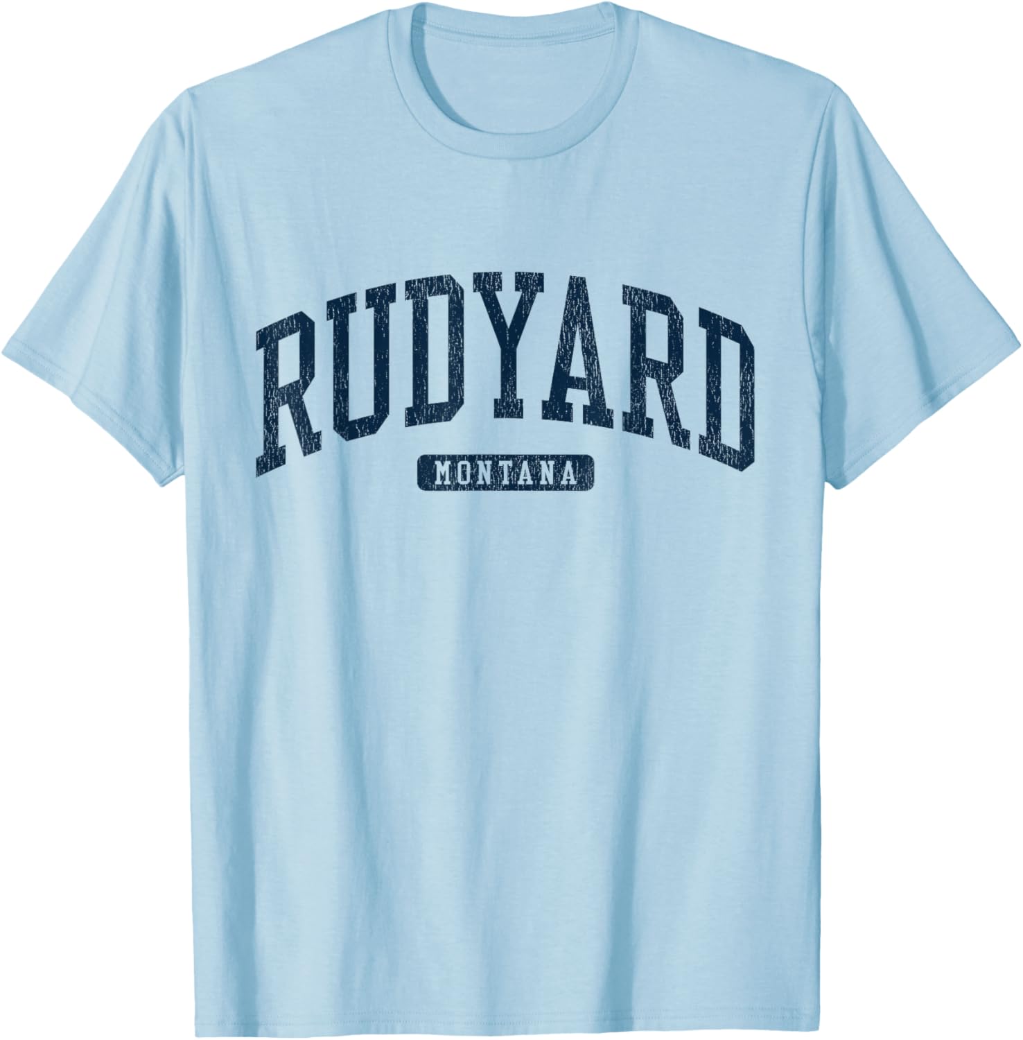Rudyard Montana College Blue T-Shirt for Stylish University Fans - 16