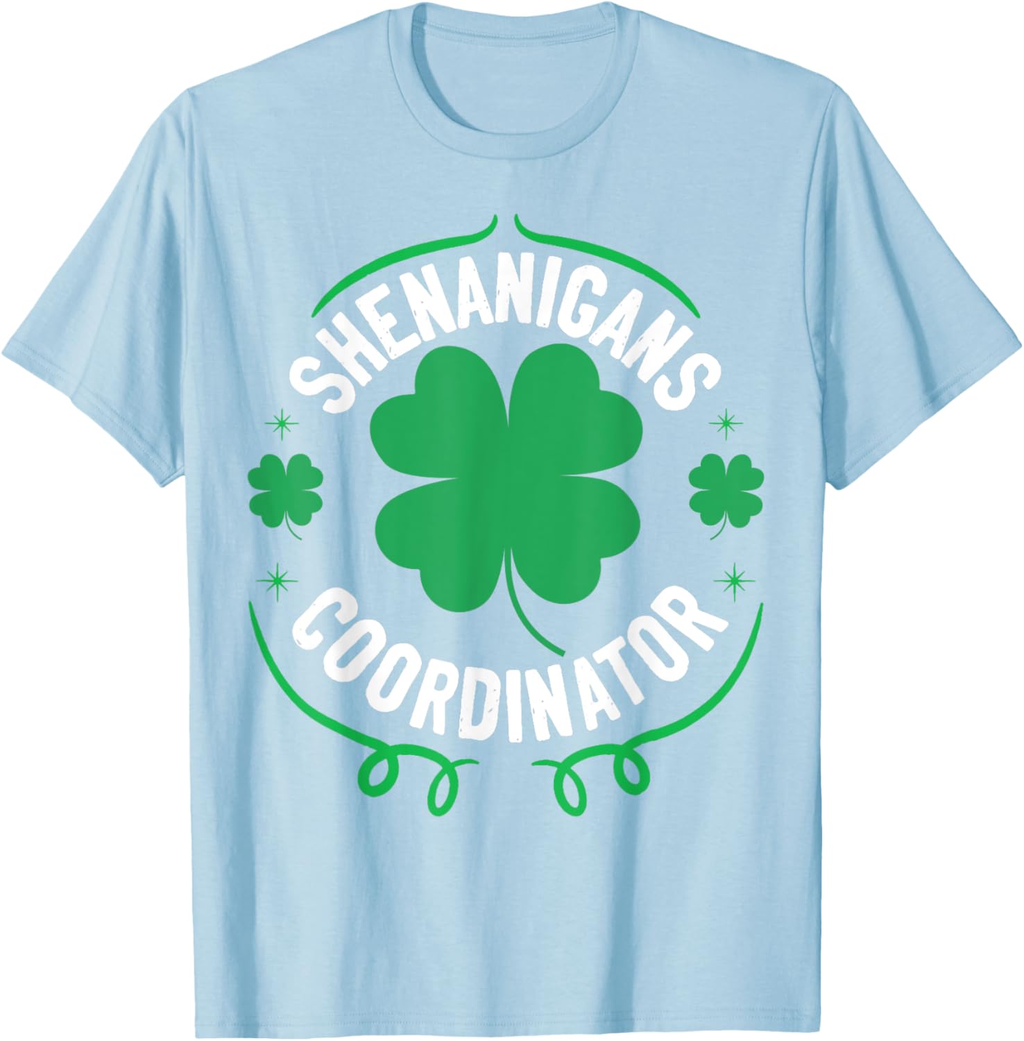 Shenanigans Coordinator St Patrick's Day Teacher Matching T-Shirt - 28