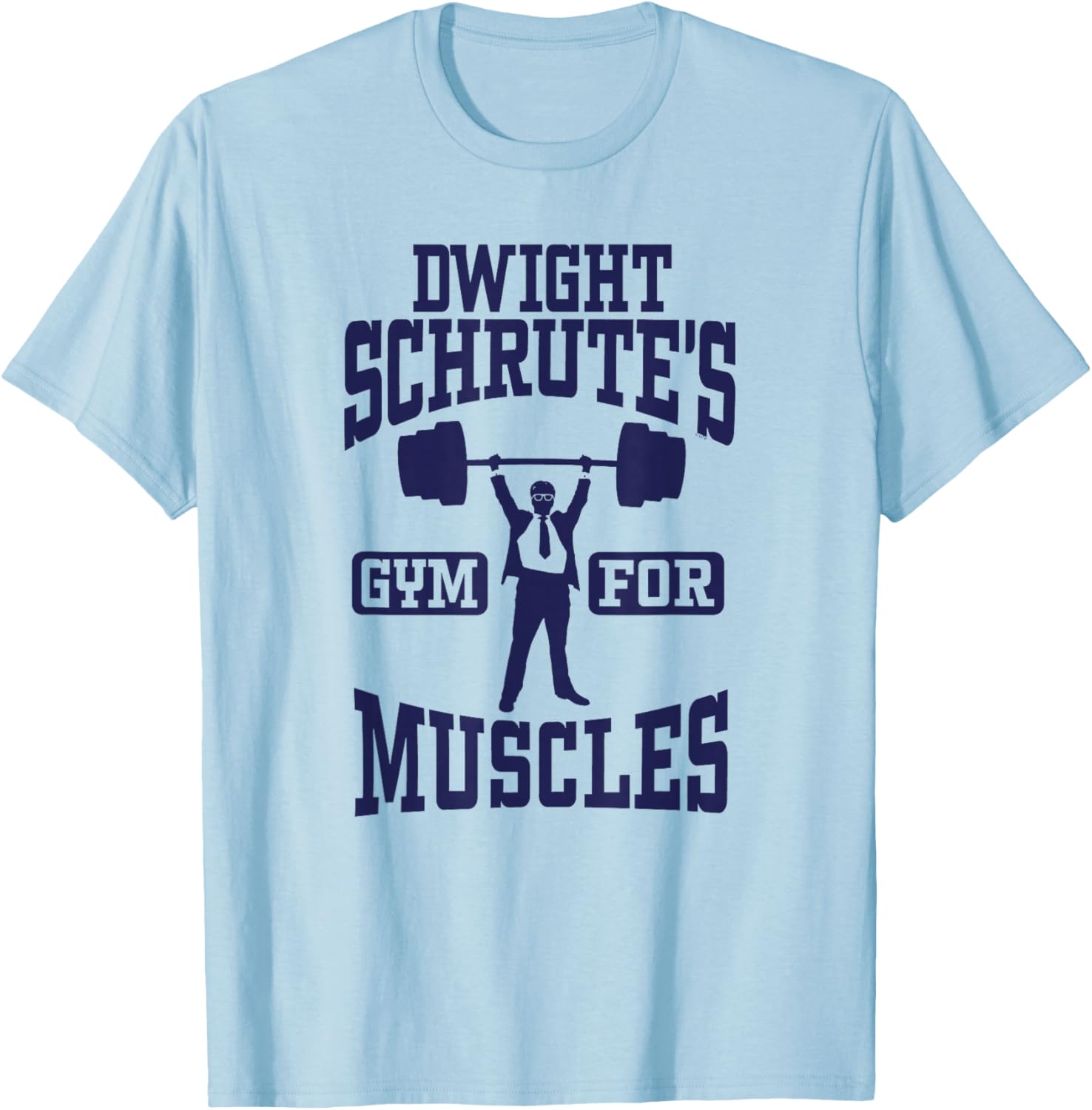 Dwight's Gym for Muscles T-Shirt Perfect for Fans of The Office - 1
